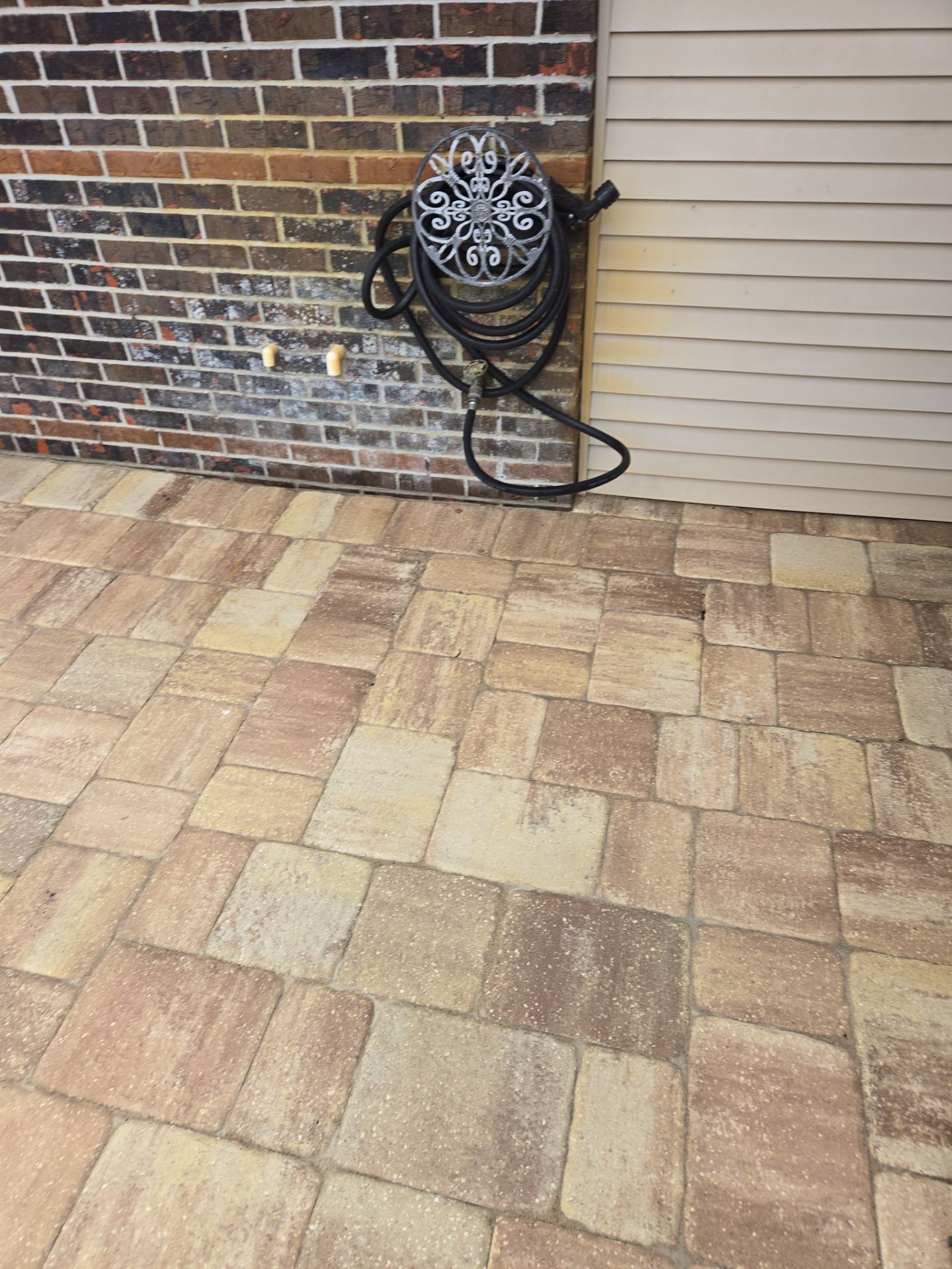 paver patio using Concrete Sealant by DuraSeal