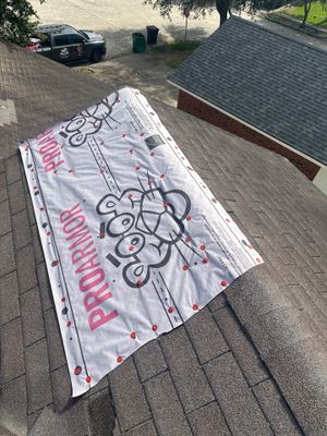 Residential Roofing Repair using Owen's Corning Duration (Lifetime) Shingles