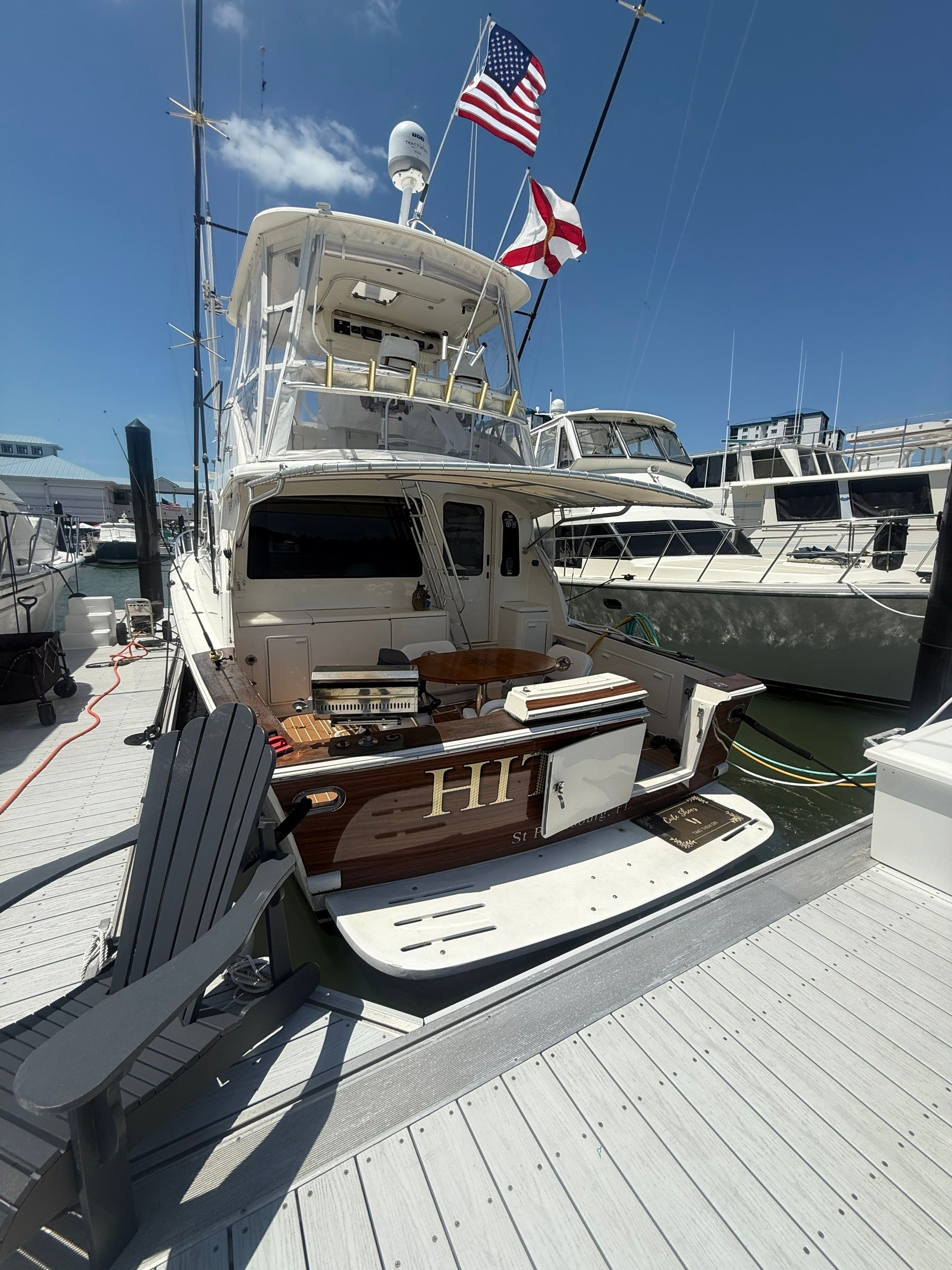 Project in Fort Myers Beach by Florida Hull Cleaning 
