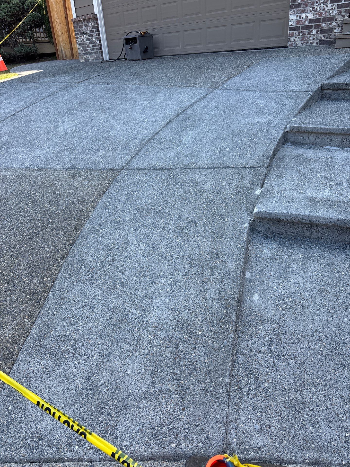 Concrete Driveway and Steps Renovation | Bothell  by Jireh Asphalt & Concrete Inc 