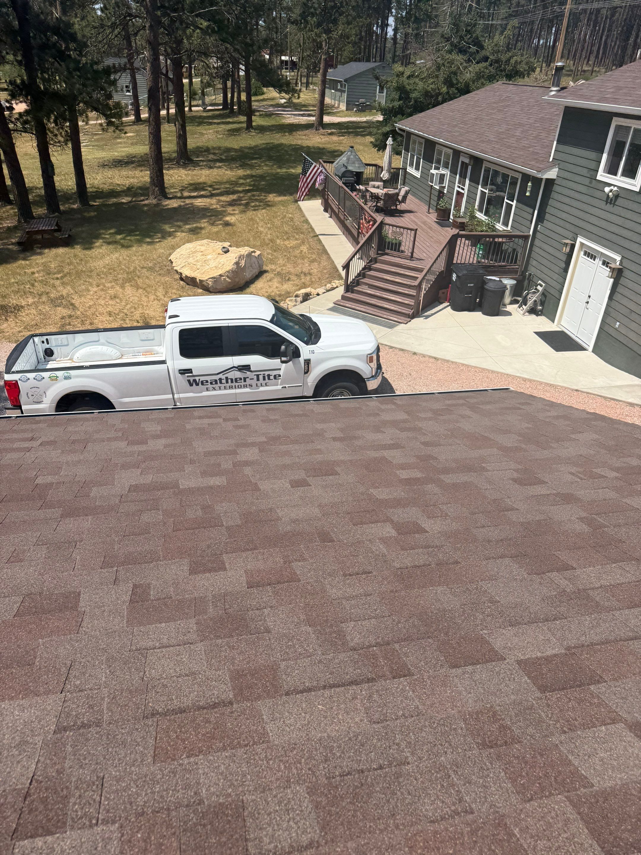 Class 4 shingle on Rapid City home. by Weather-Tite Exteriors LLC