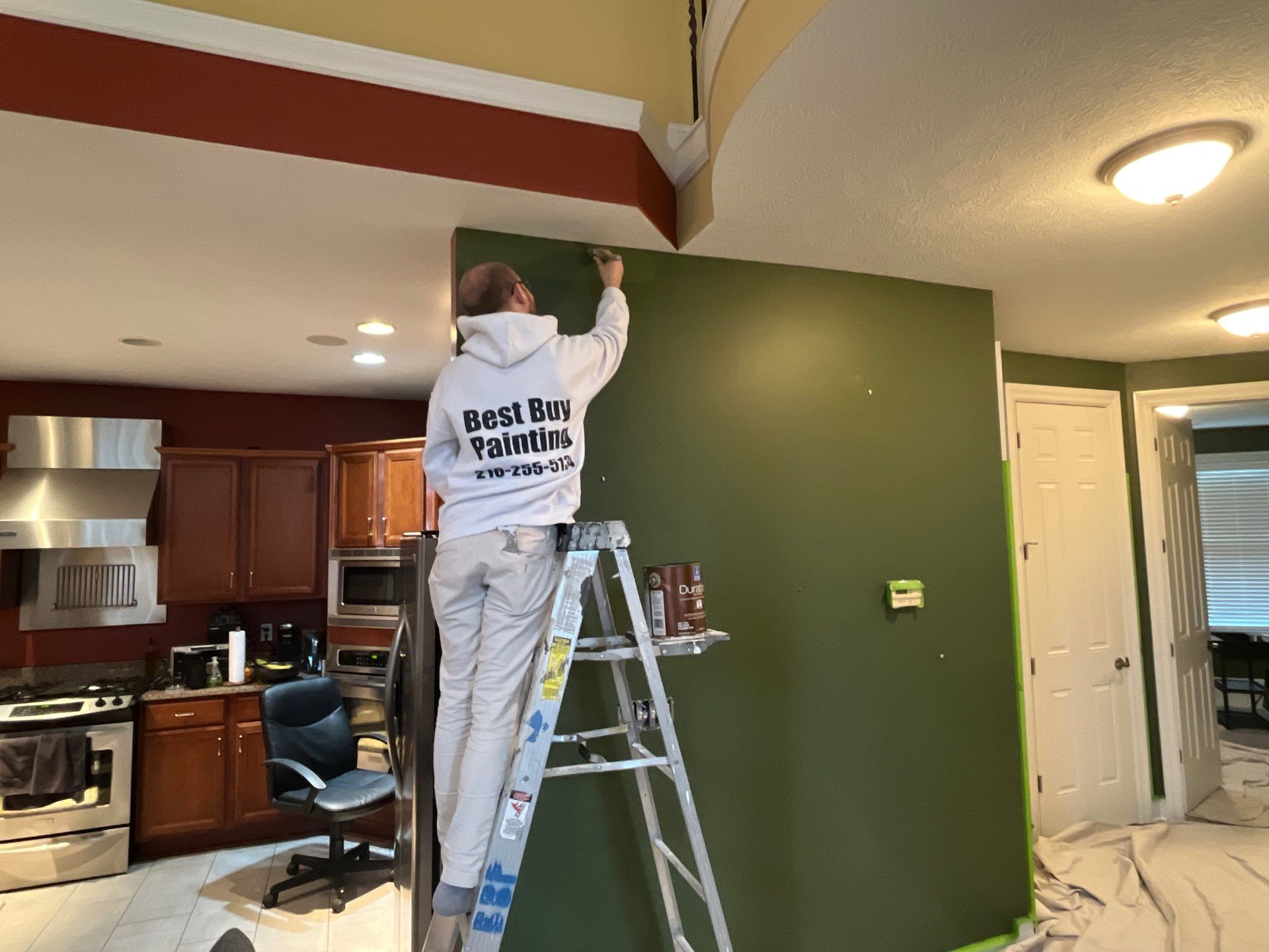 Orange Town Home by Best Buy Painting 