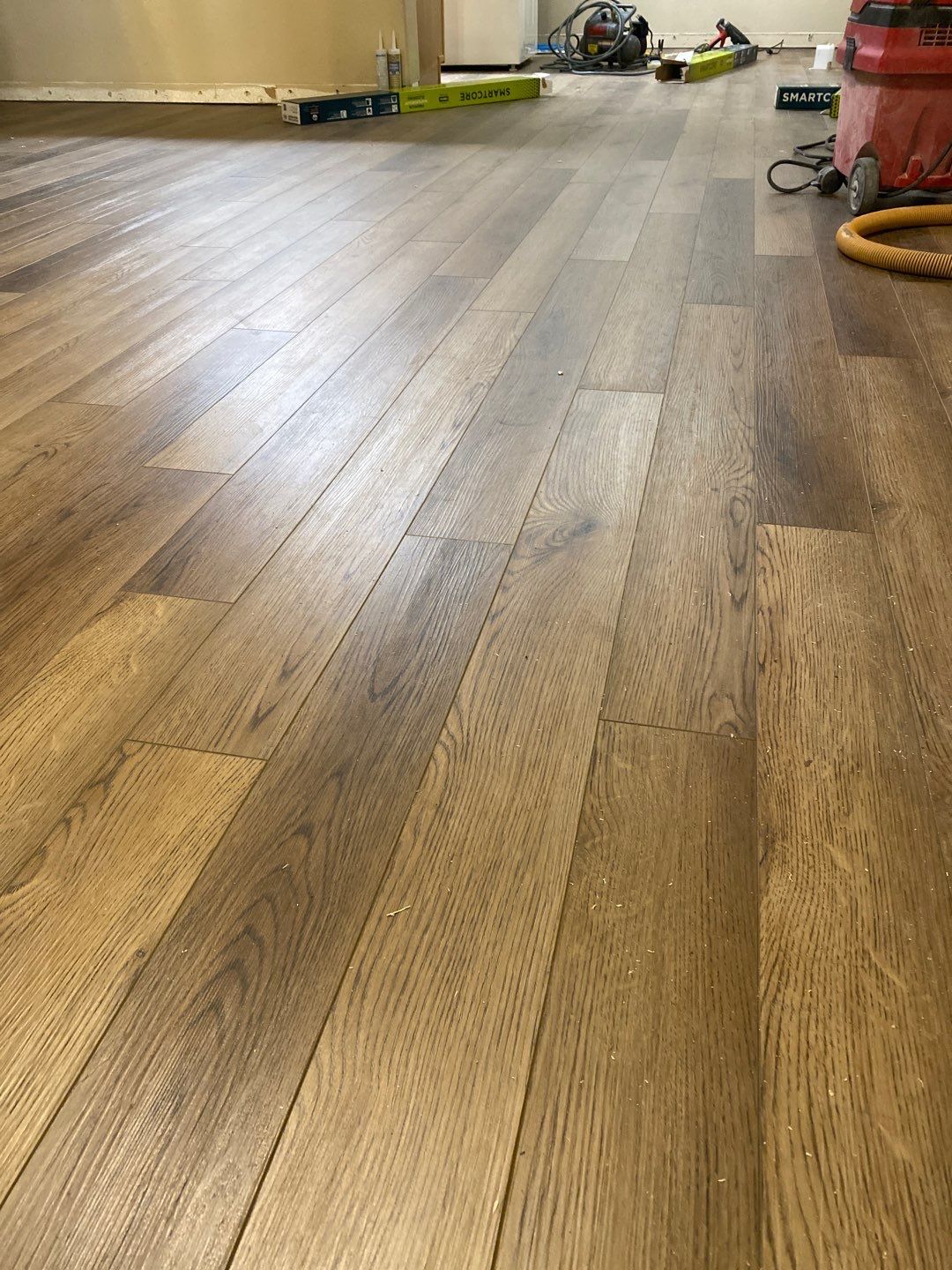 Flood damage renovation by Footprints Floors South Sacramento