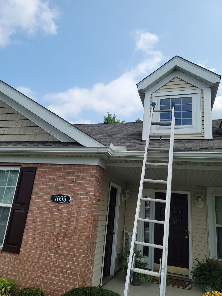 ATLAS PINNACLE PRISTINE COLOR: WEATHERED WOOD DRIP EDGE: WHITE by Eagle Eye Roofing