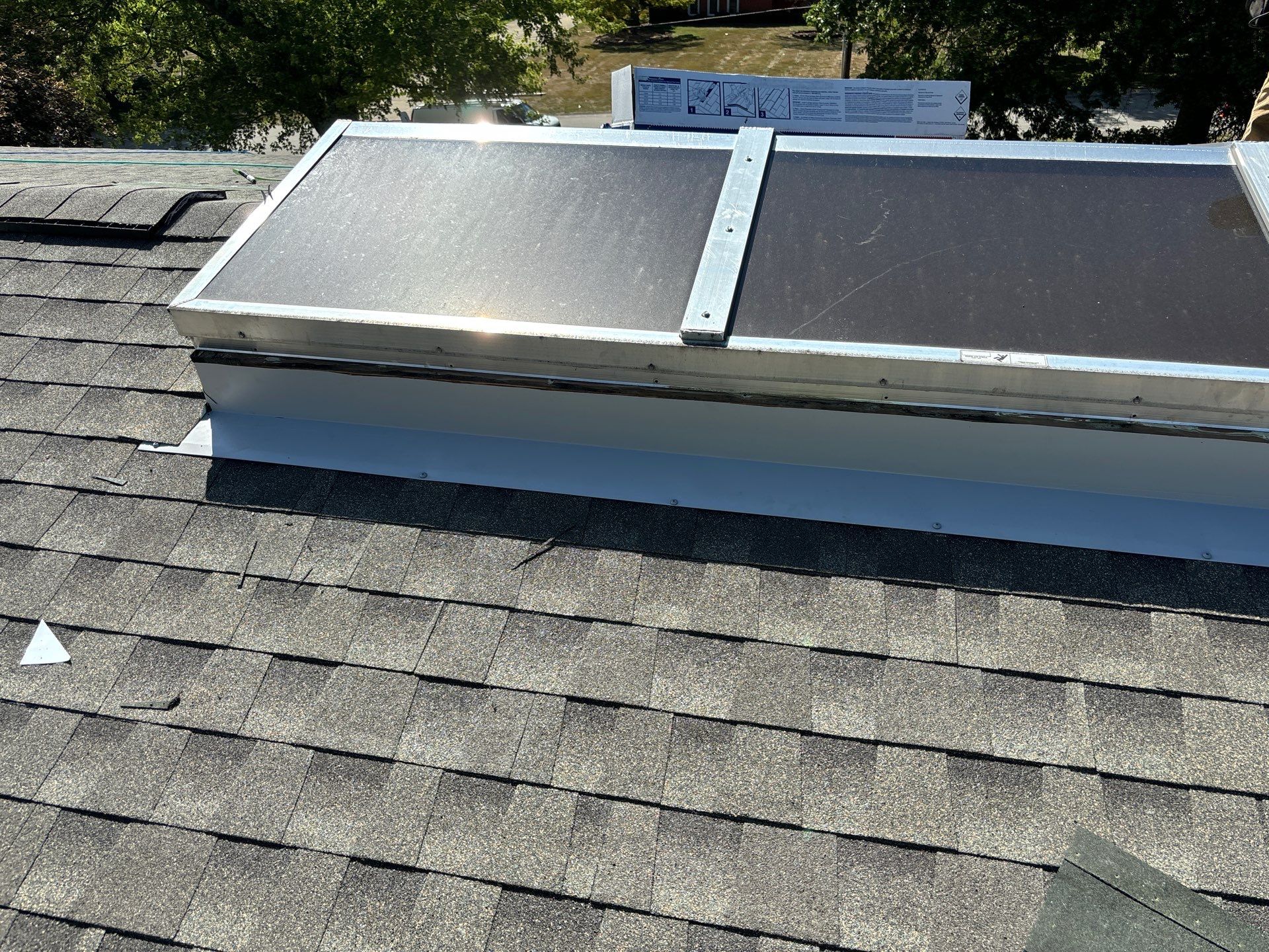 Residential Roofing Installation using Timberline HDZ Shingles - Weathered Wood by RoofX 