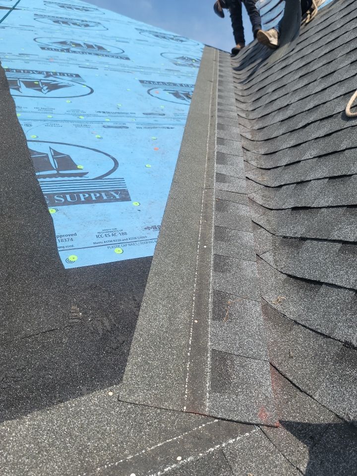 Residential Roofing Installation using Roof Replacement by American Roofing & Construction LLC