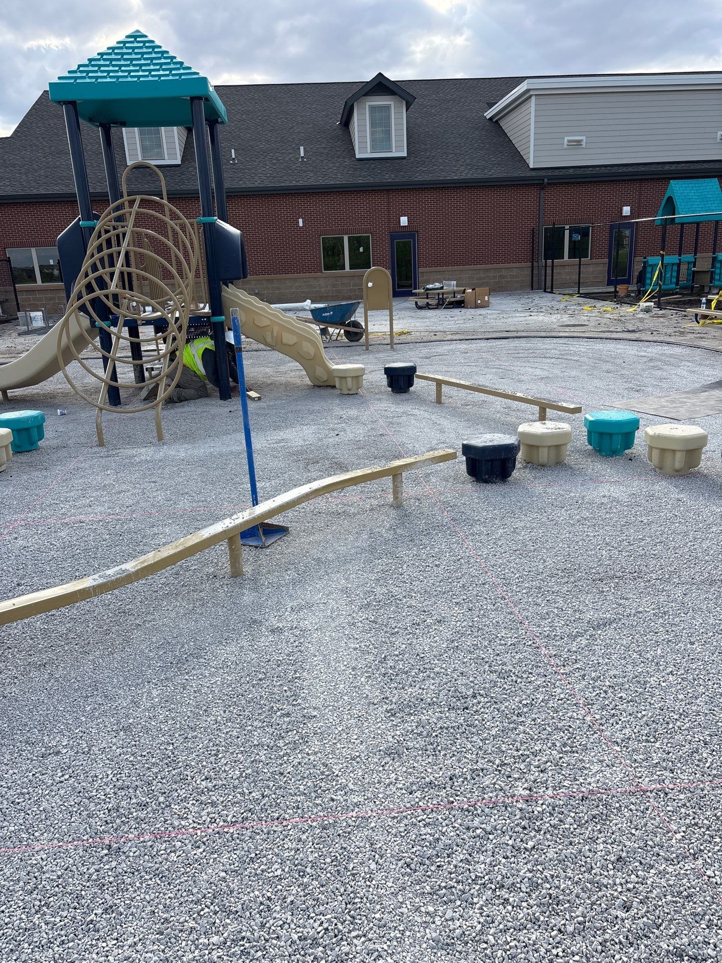 Everbrook in Grimes Playground Equipment & Turf by Southwest Greens Midwest
