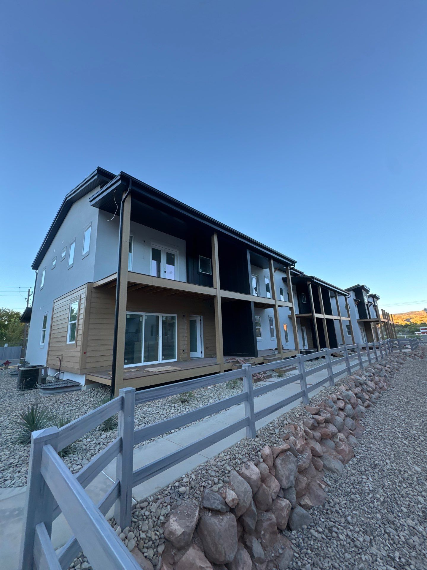 Project in Moab by Master Rain Gutters.
