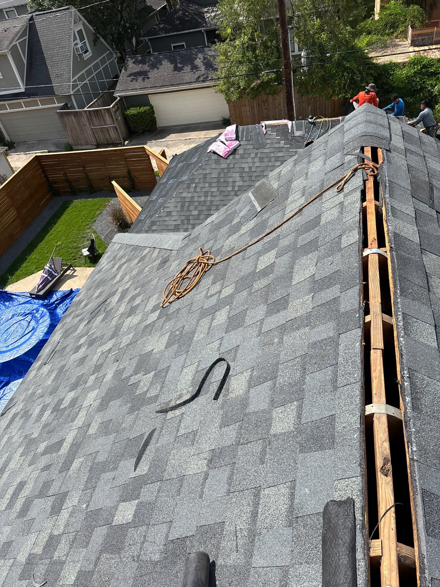 Residential Roofing Repair using Owen's Corning Duration (Lifetime) Shingles by Roof Repair Company