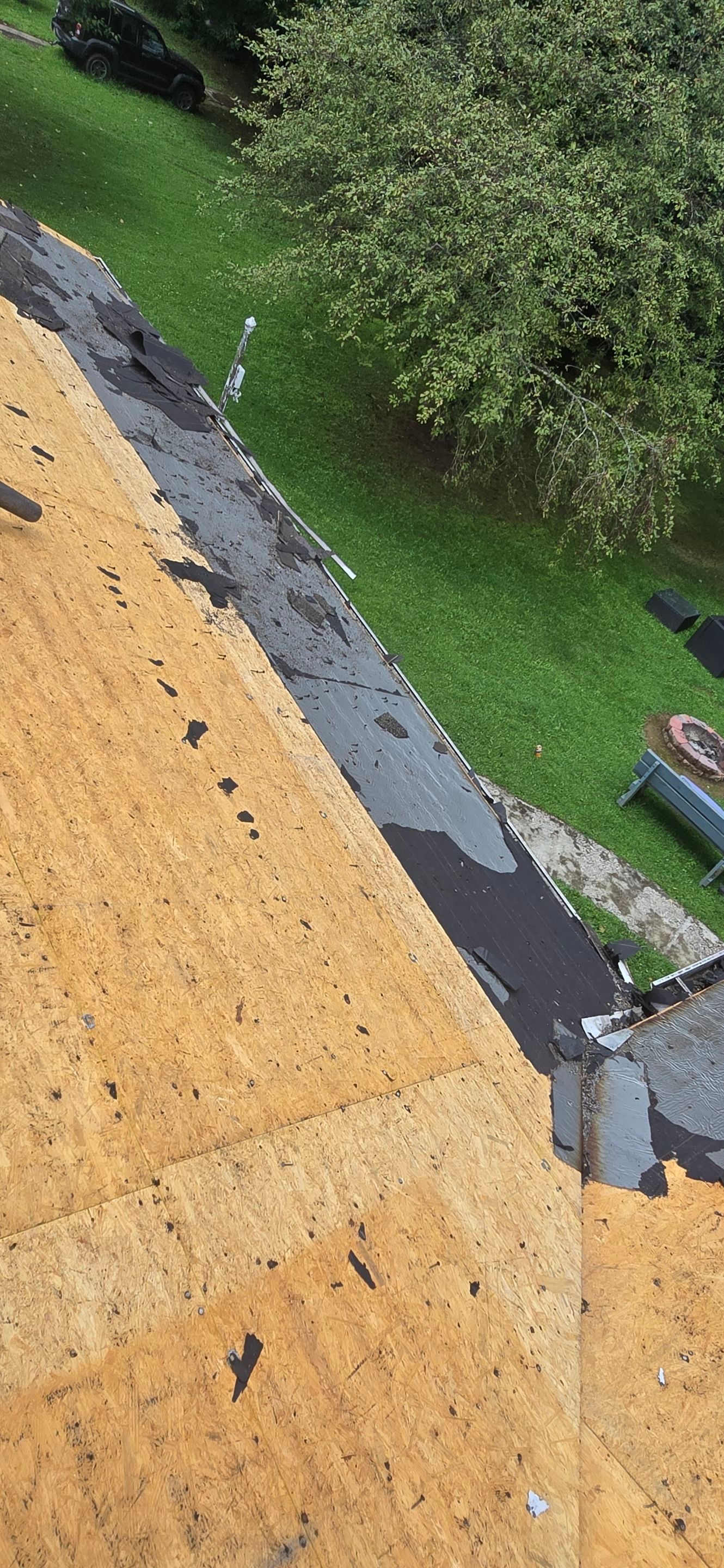 Residential Roofing Installation using GAF Timberline HDZ Charcoal by Rainstoppers Roofing