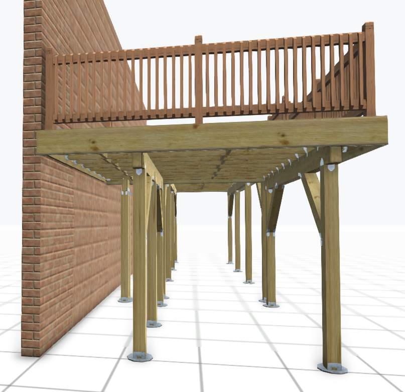 Pinecrest - Deck by Pillar and Pine