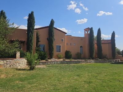 Exterior Painting with Stucco Damage