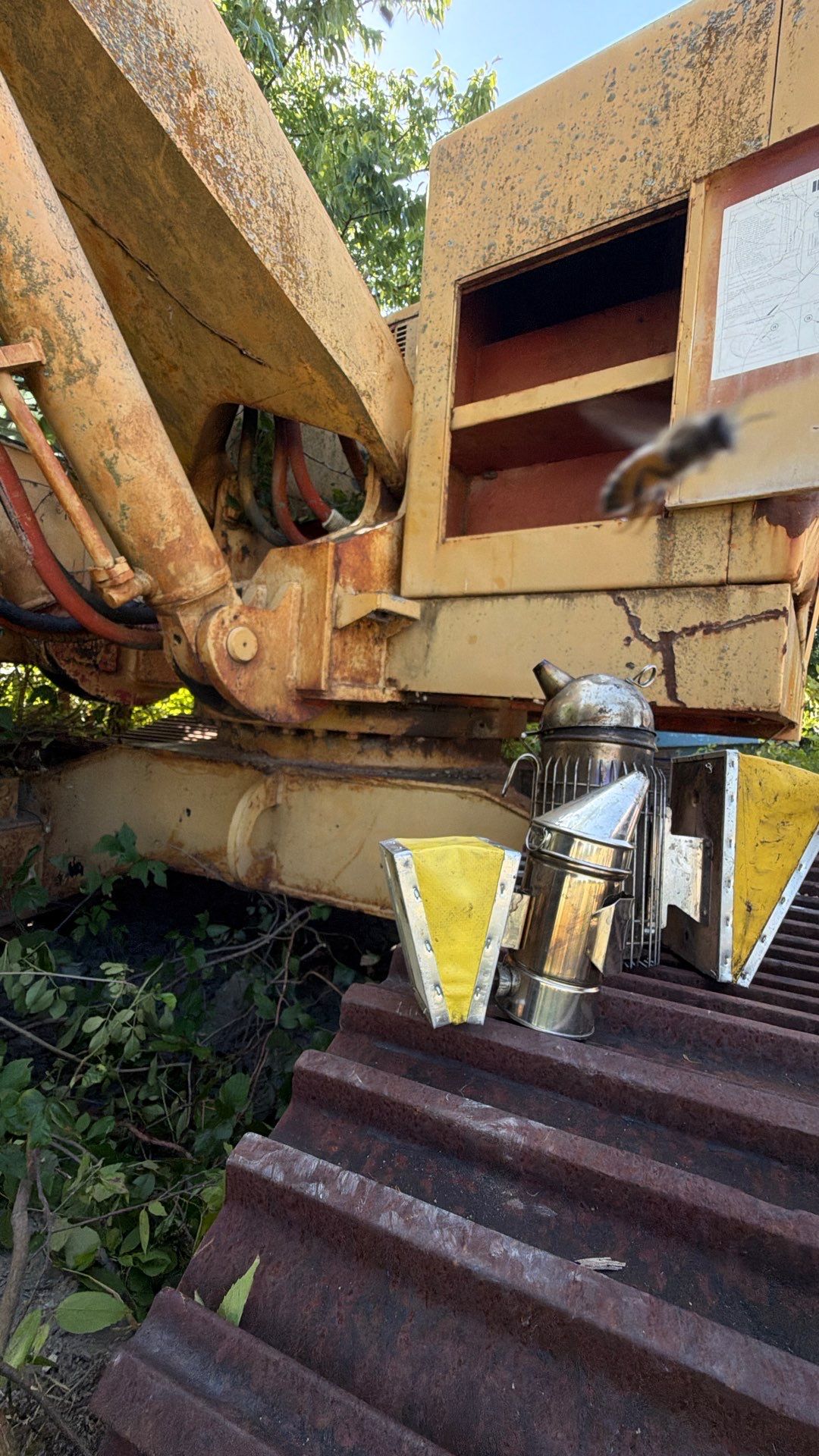 Backhoe Bees by Rockwall Honey Bee Company