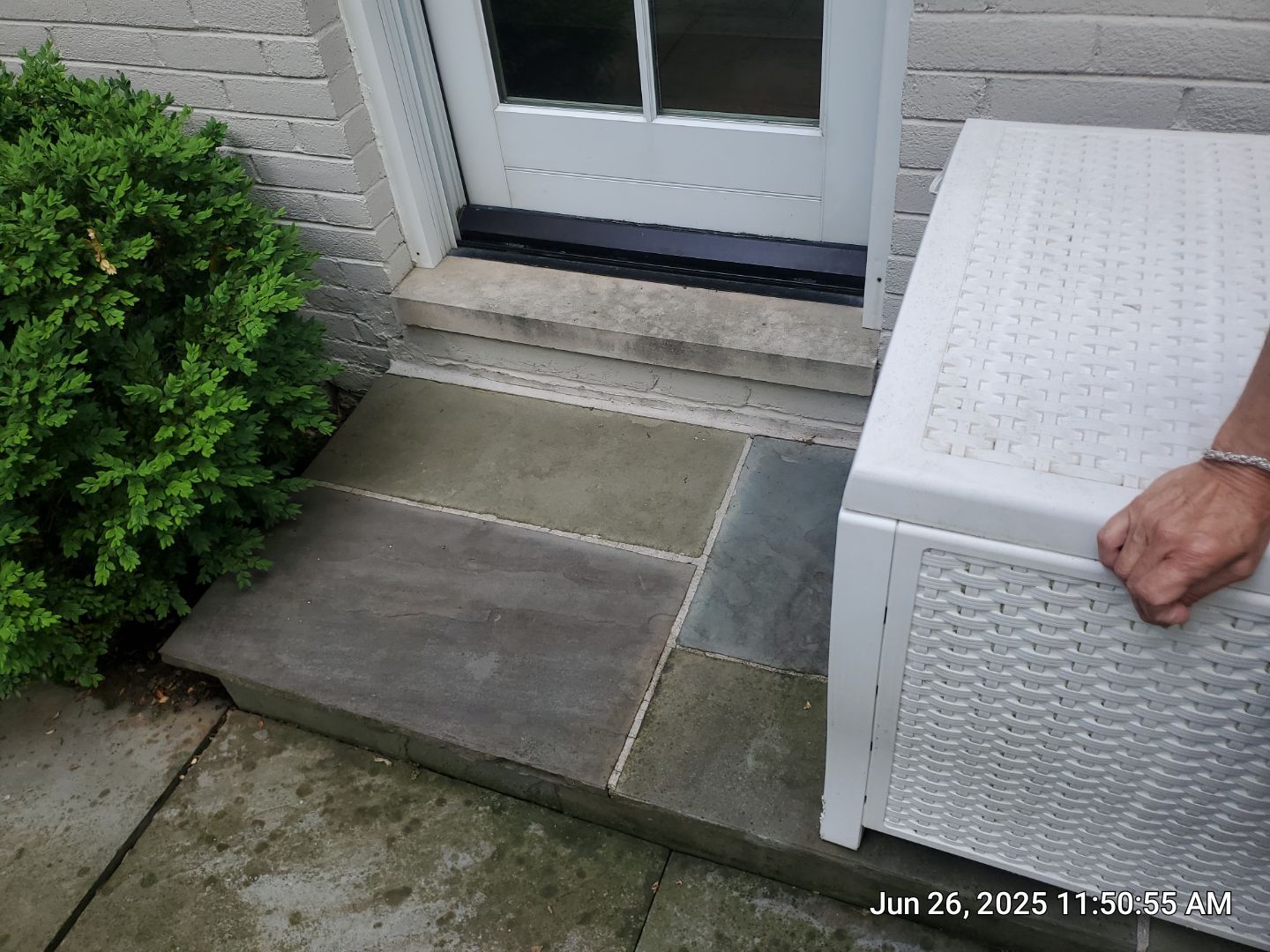 Glenview stone repair, and cleaning by Northern Power Washing LLC.
