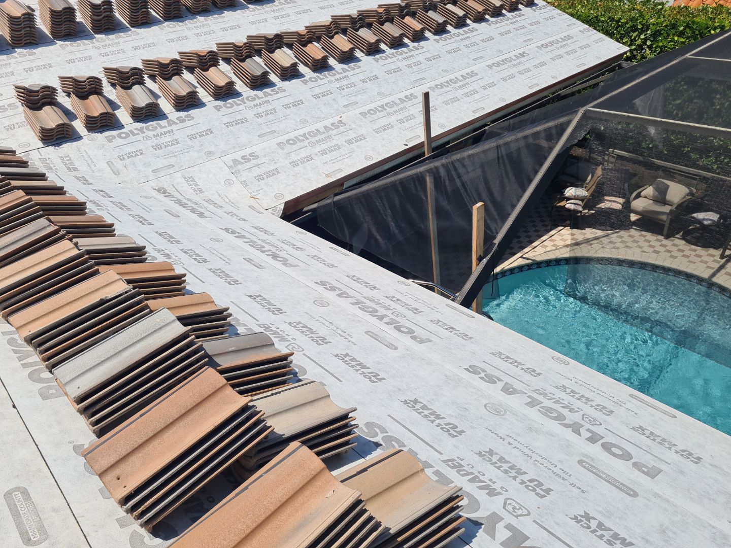 Residential Roofing Installation using Eagle Roofing Tile by BLUES BROTHERS ROOFING