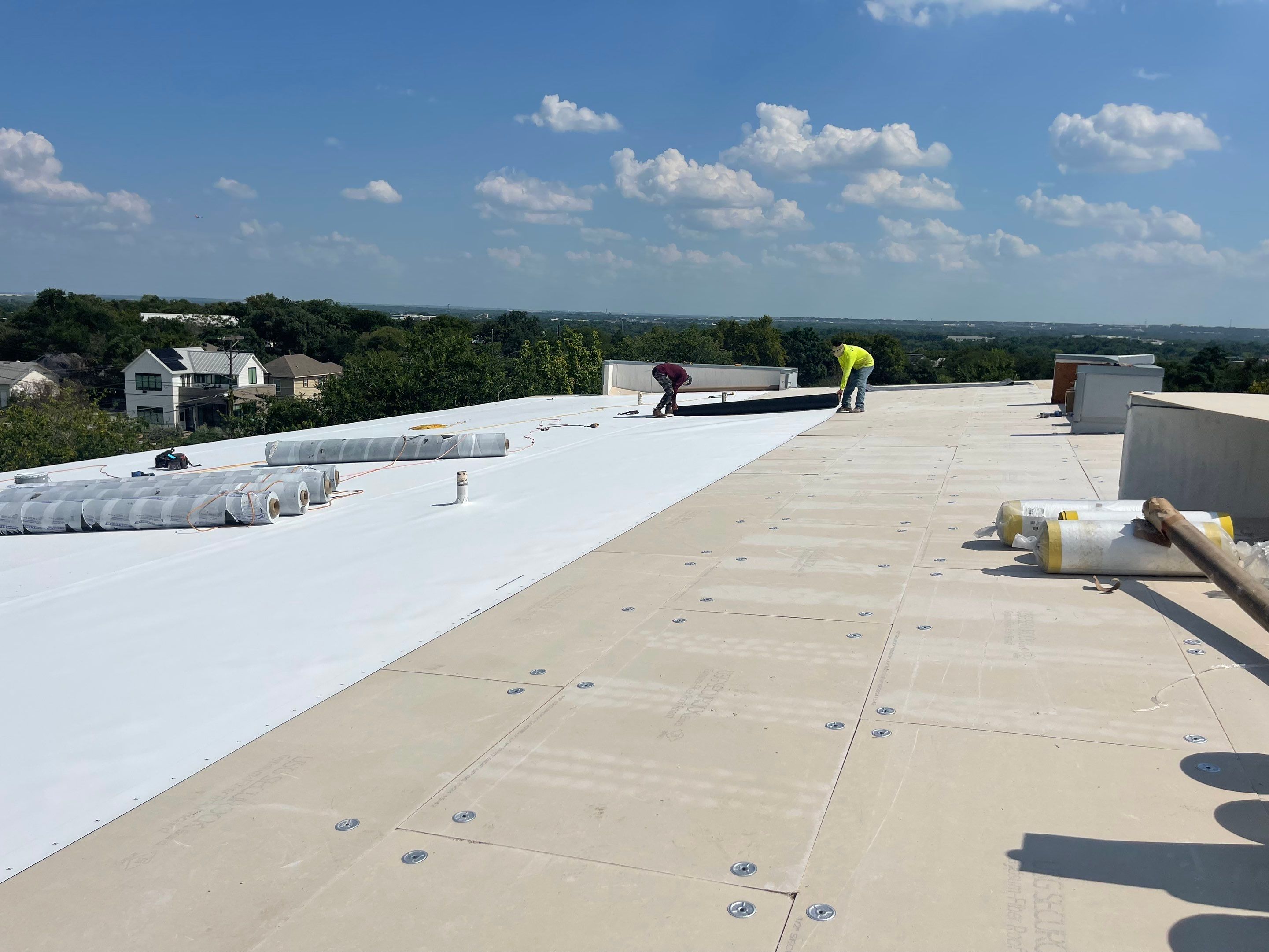 TPO and Metal Roof Replacement in Austin, Tx by ROAM Roof & Solar