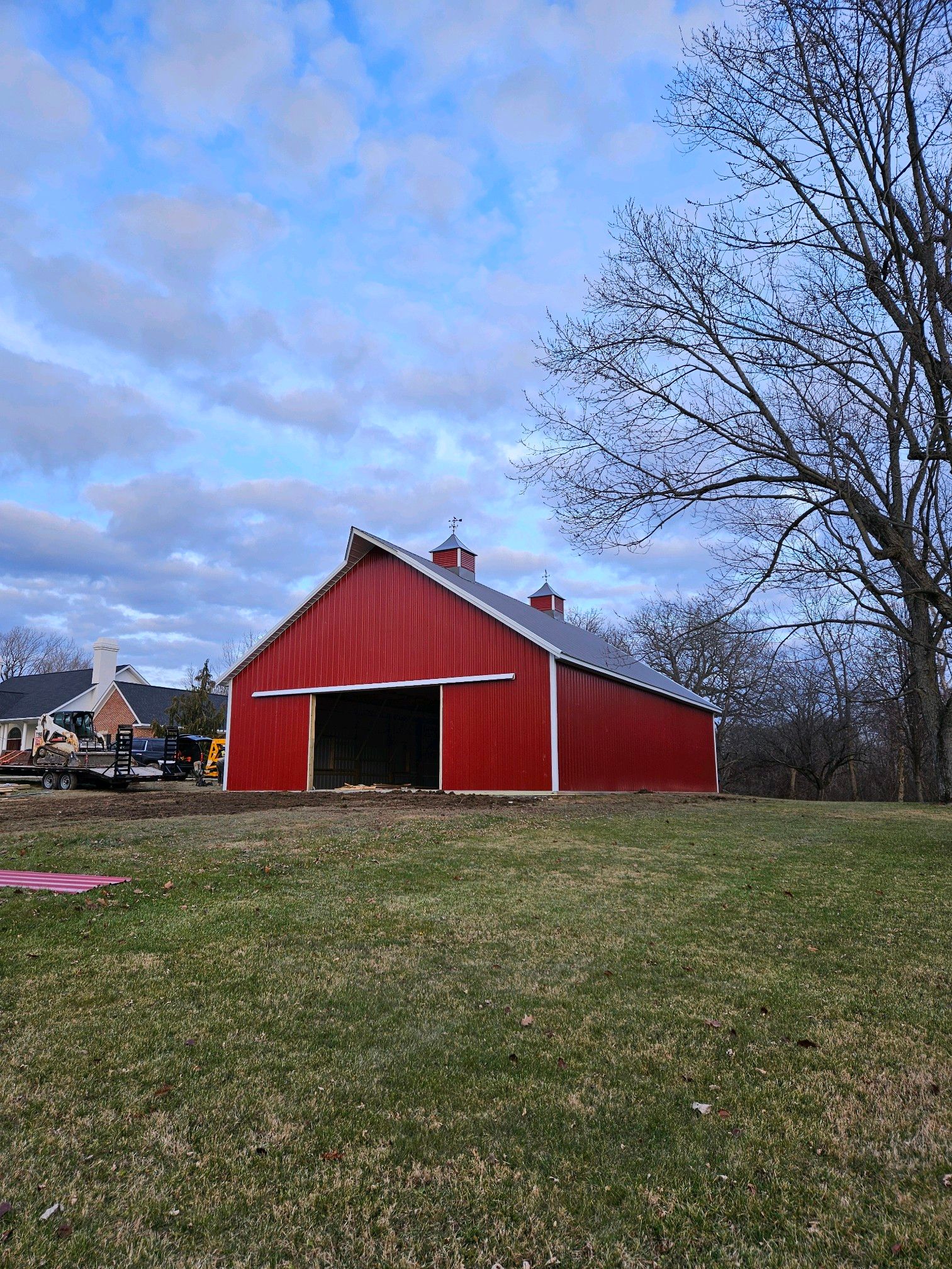 40'x60'x14' Hobby Barn by The Barn Builders 