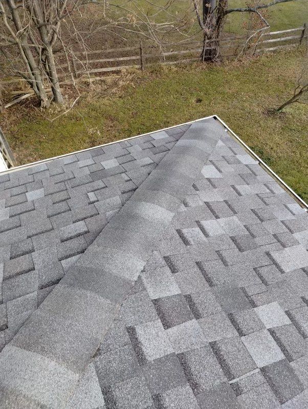 Residential Roofing Installation using Atlas Pinnacle Pristine Coastal Granite Architectural Shingles by Frederick Roof Repair