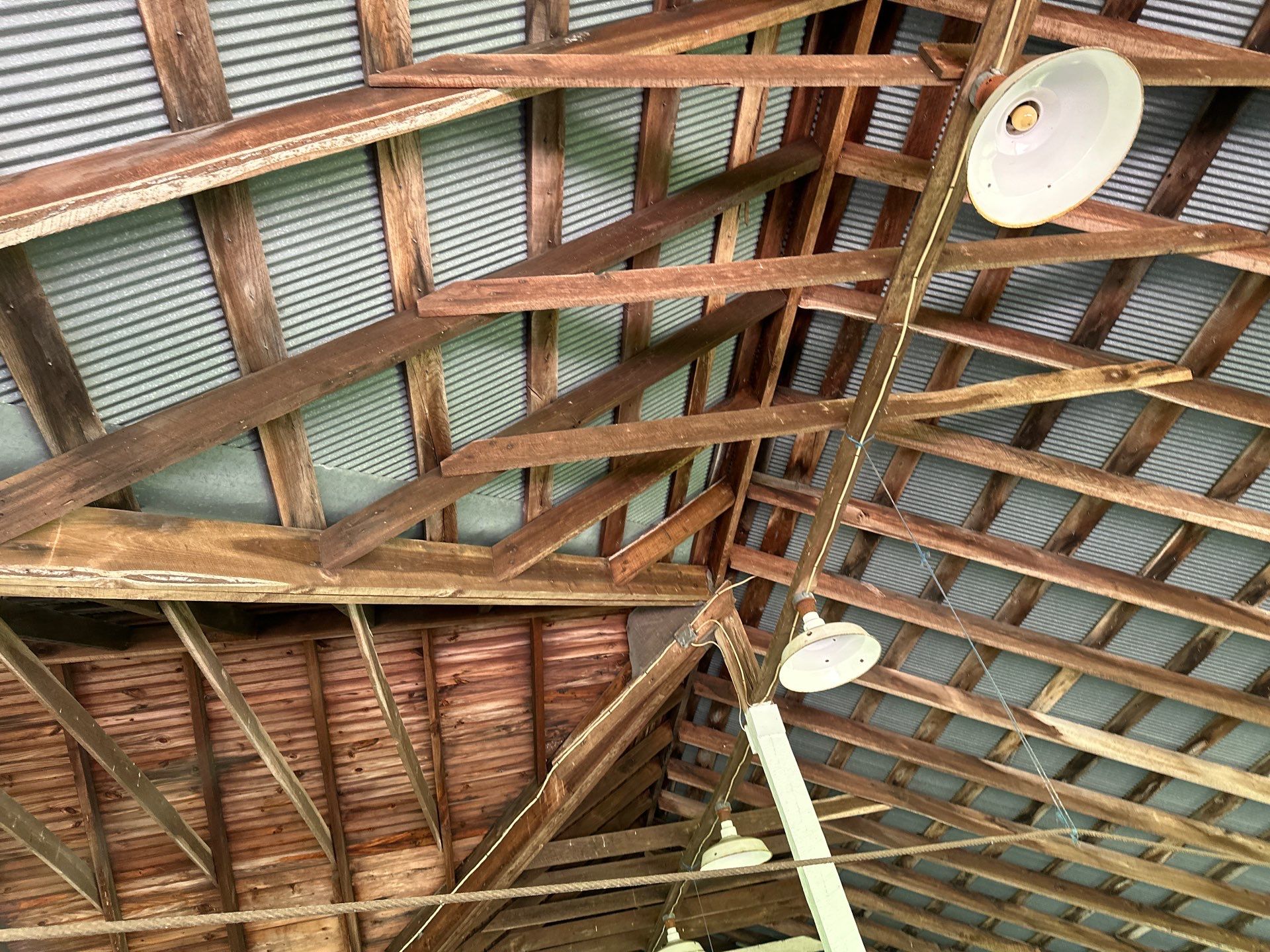 Custom Open-Air Pavilion with Metal Roof in Enders by Esh Builders