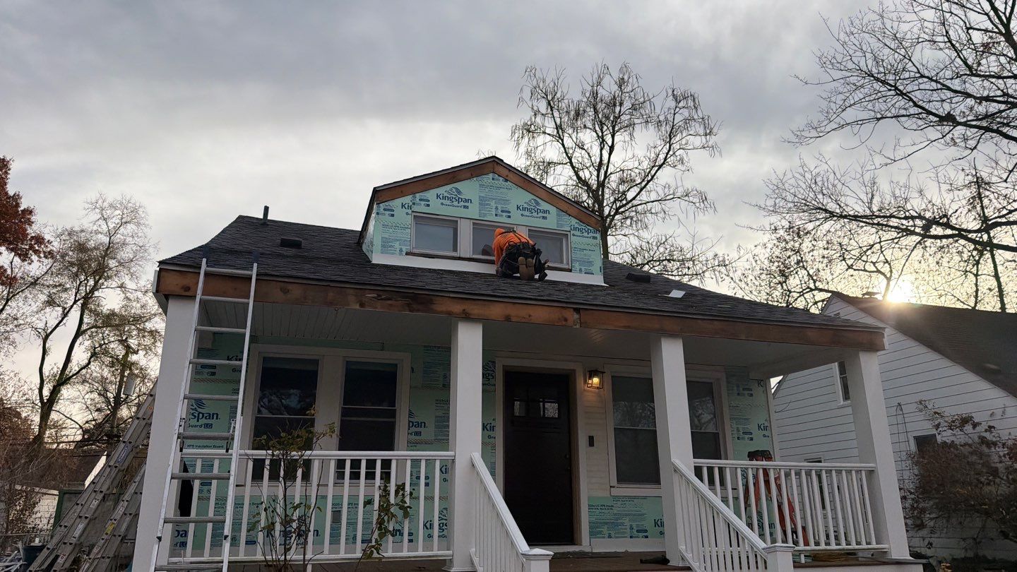 Siding Replacement using Ascend Glacier White by 180 Contractors