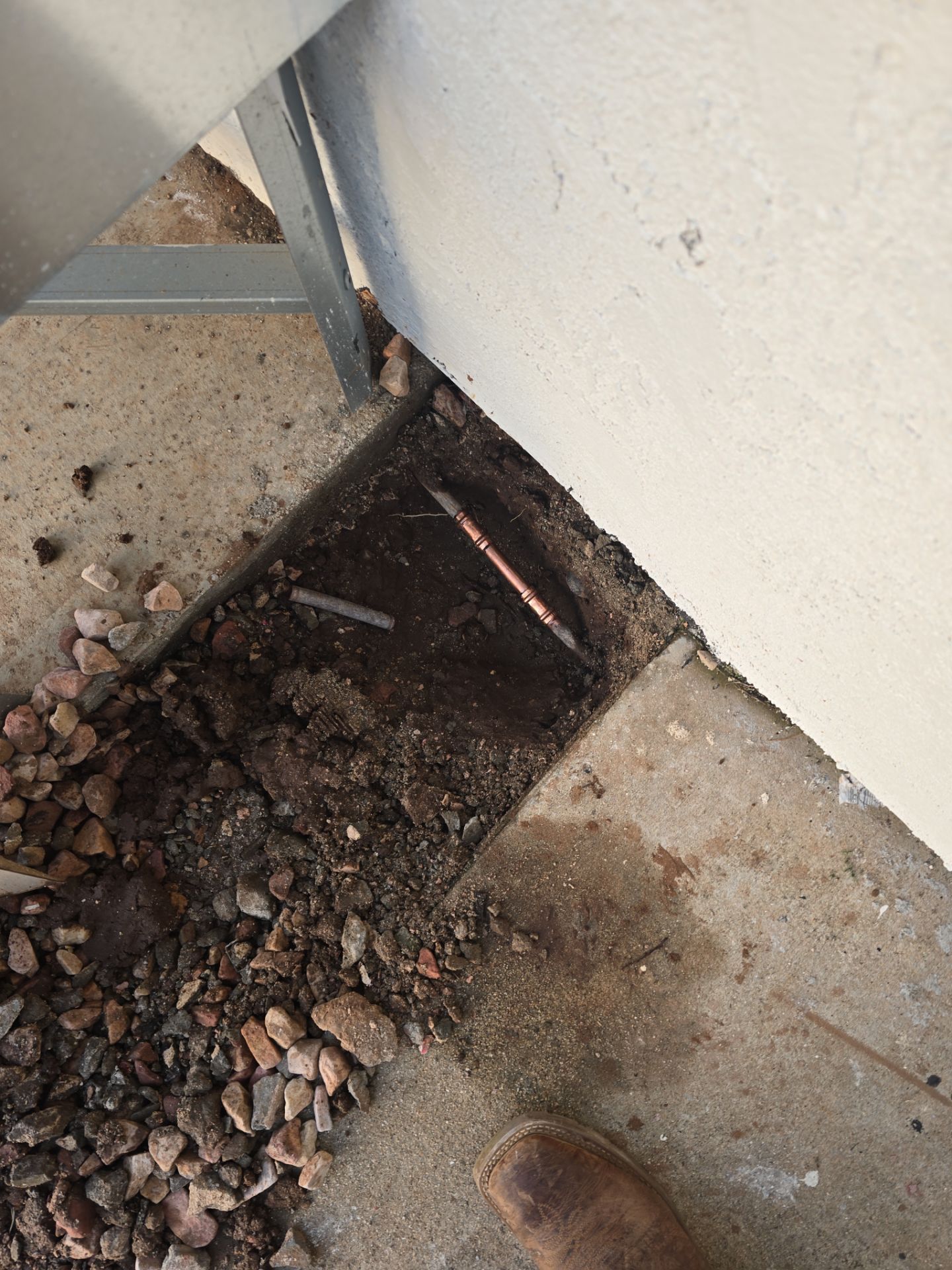 Exterior Water Meter Piping Replacement & Leak Repair by Us Plumbing 