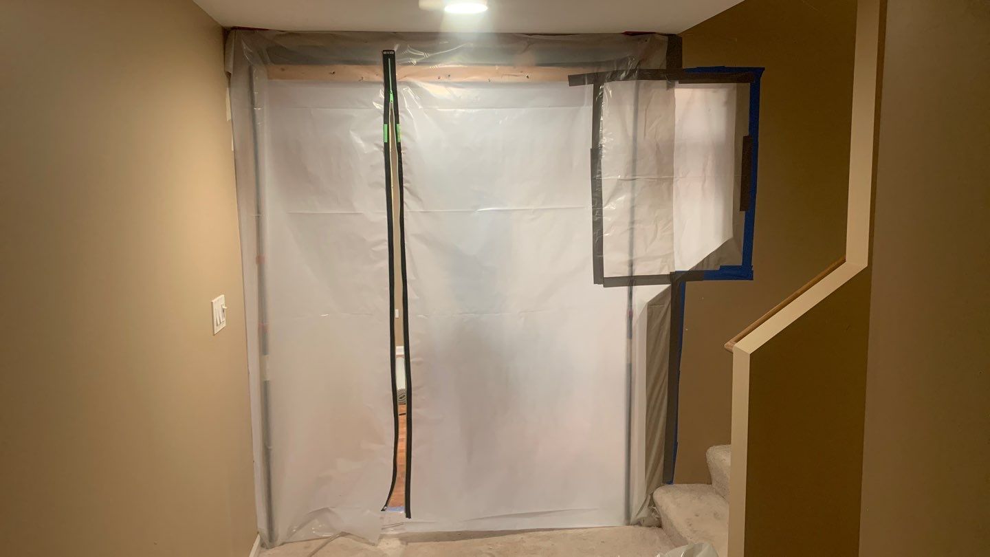 Overhead Drain Pipe Leak in Basement by Chicagoland Water Medics
