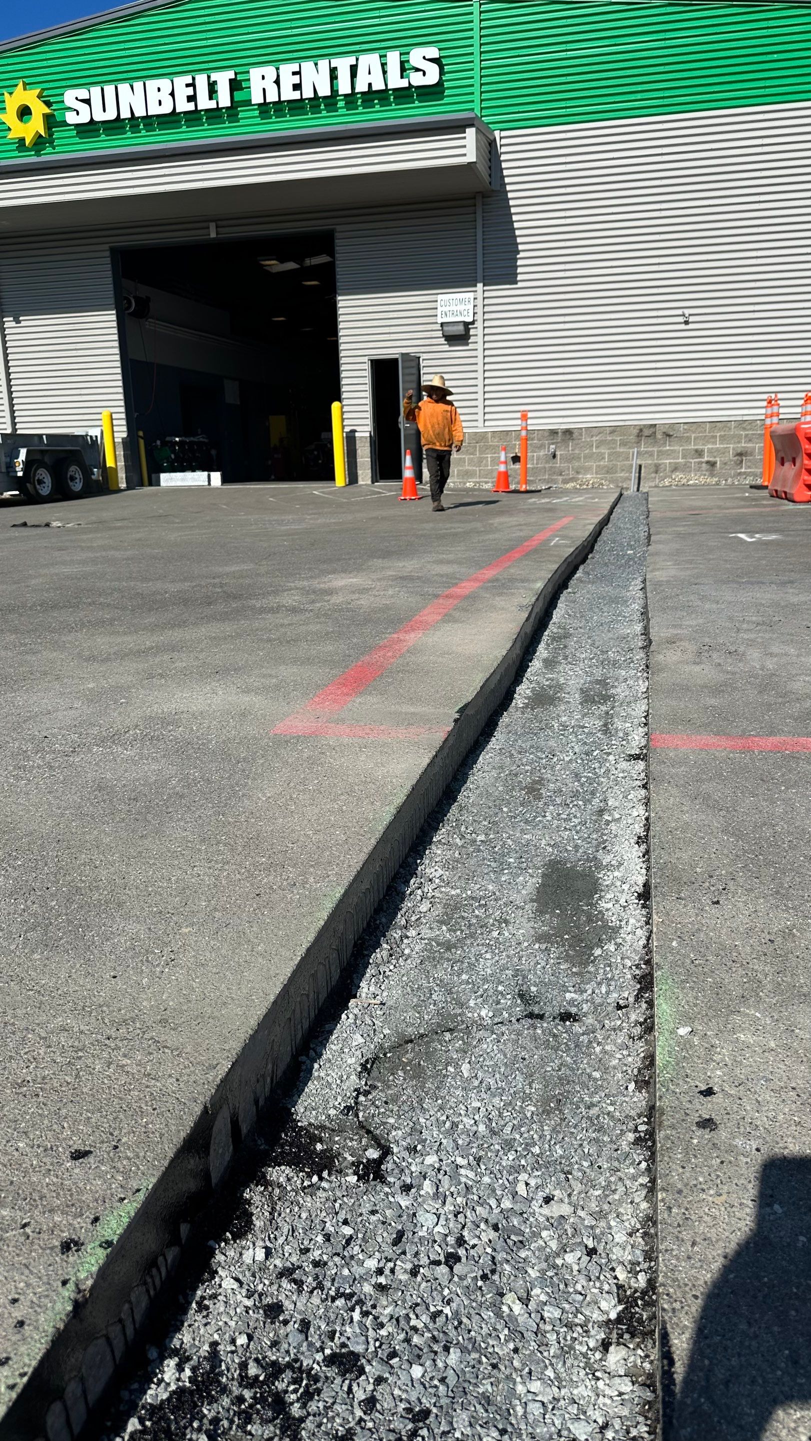 Sunbelt Rentals-By Duane Brooks  by Jireh Asphalt & Concrete Inc 