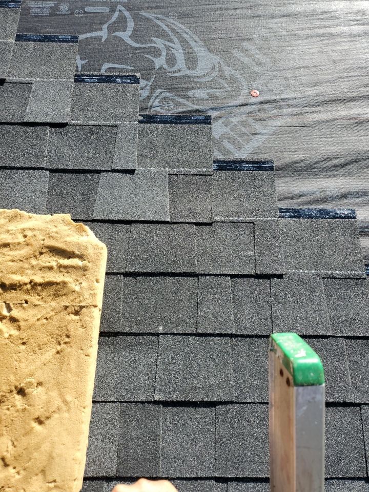 Residential Roofing Installation using Owens Corning® Oakridge Onyx Black by Indigo State Roofing