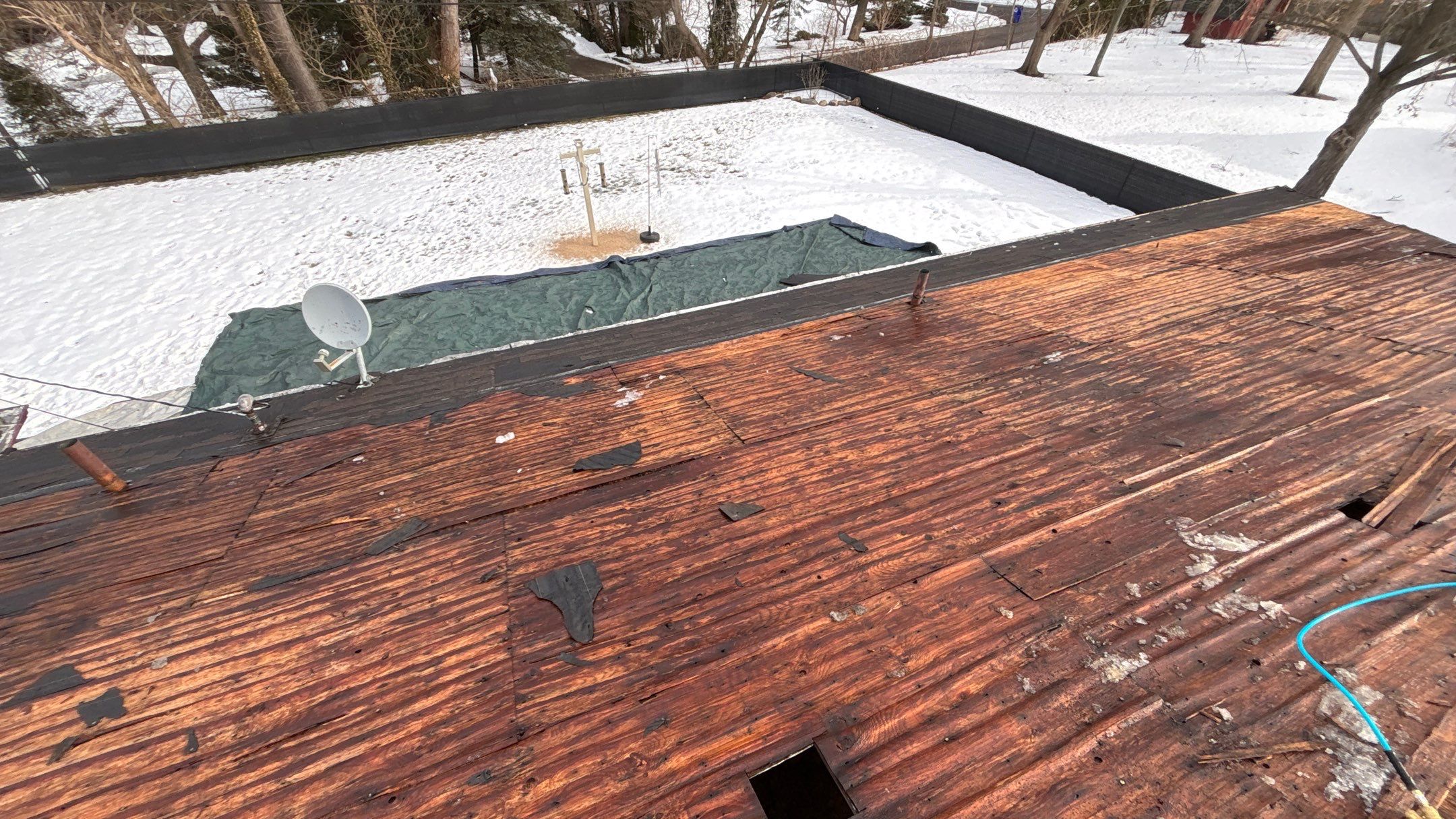 Roof Replacement using Owens Corning Brown Wood by 180 Contractors