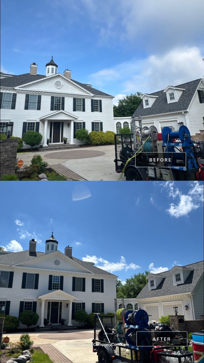Project in Crystal Lake by Simmons Power & Soft Washing
