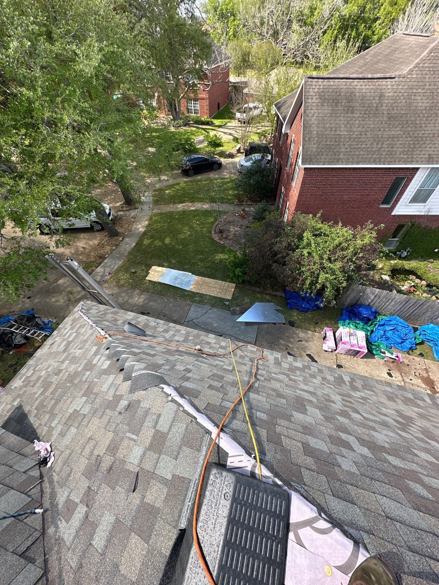 Project in Sugar Land by Motion Roofing