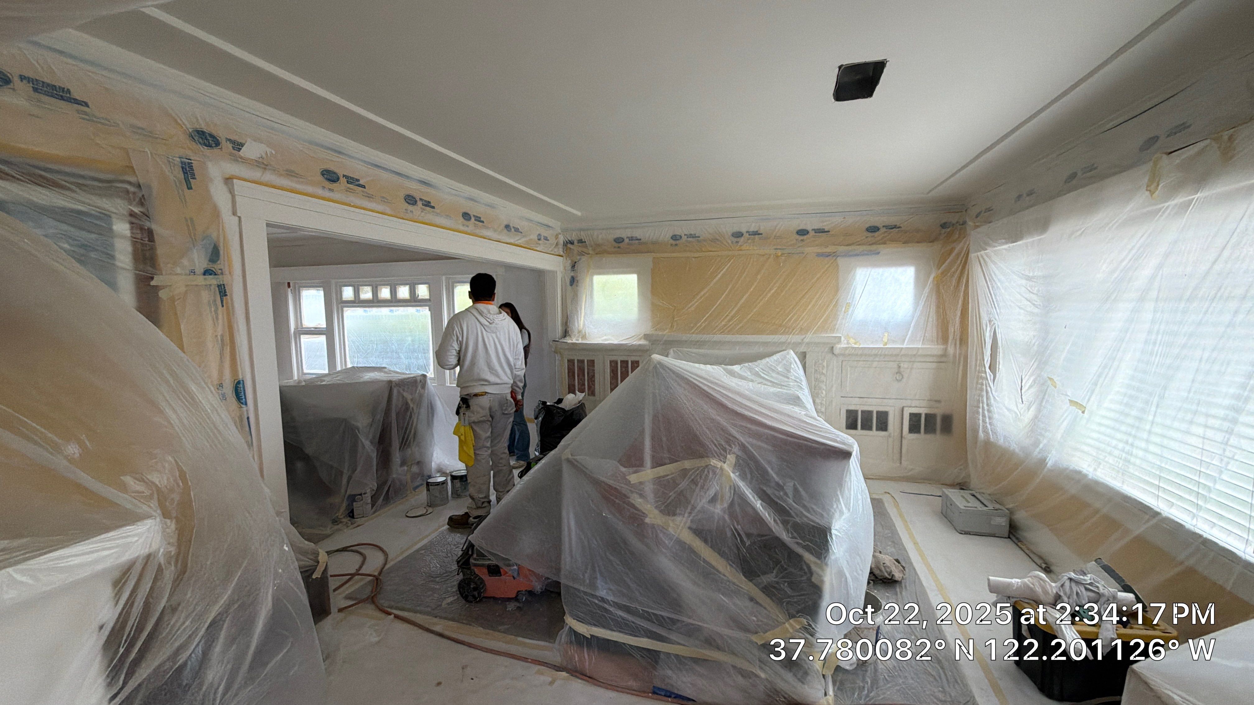 Oakland Kitchen Renovation with Custom Cabinetry and Granite Countertops by Herrera’s Bay Area Painting inc.