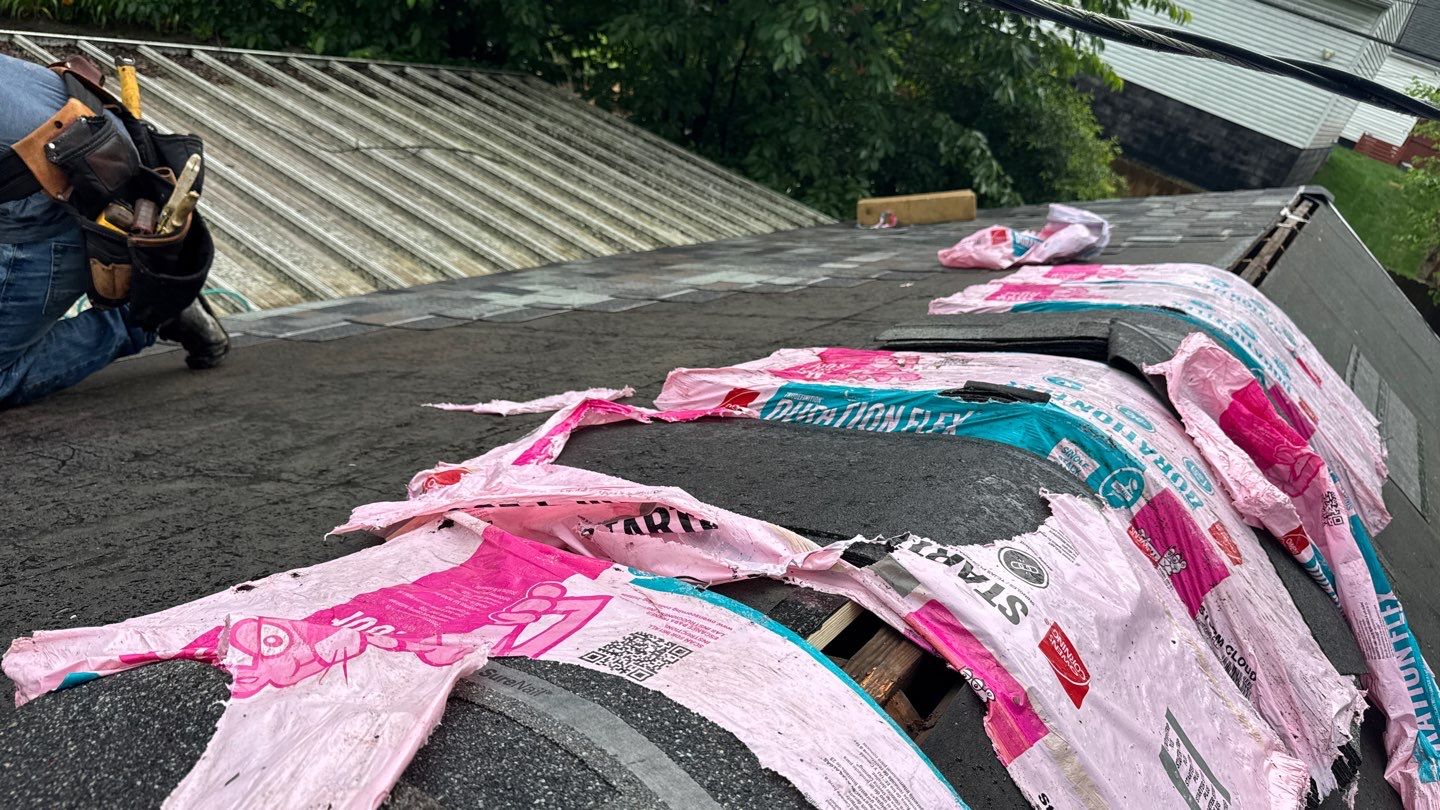Roof Replacement using Owens Corning Storm Cloud by 180 Contractors