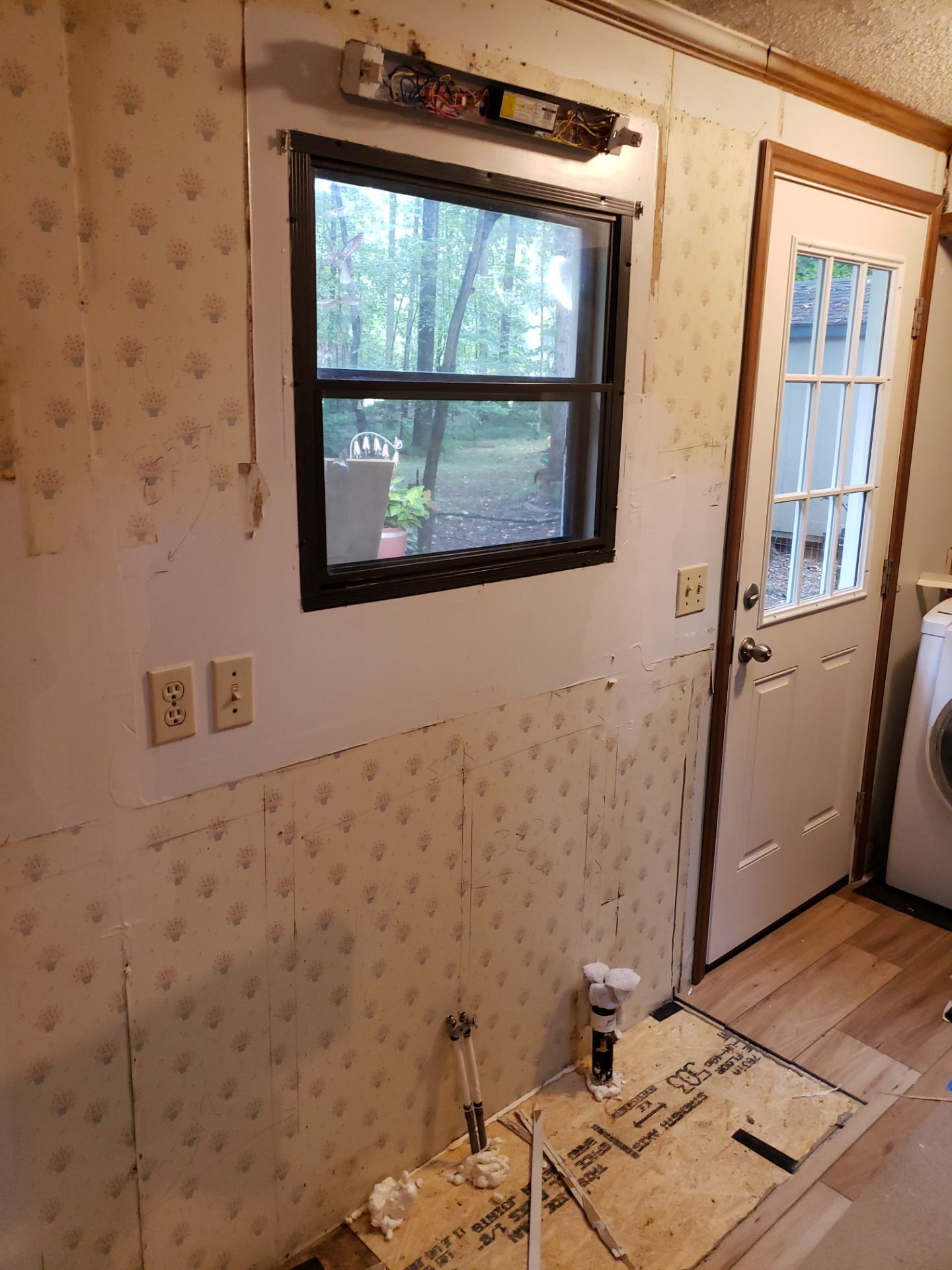 Stunning Kitchen Transformation with Raw Hickory Cabinets by A Step Above Handy LLC 