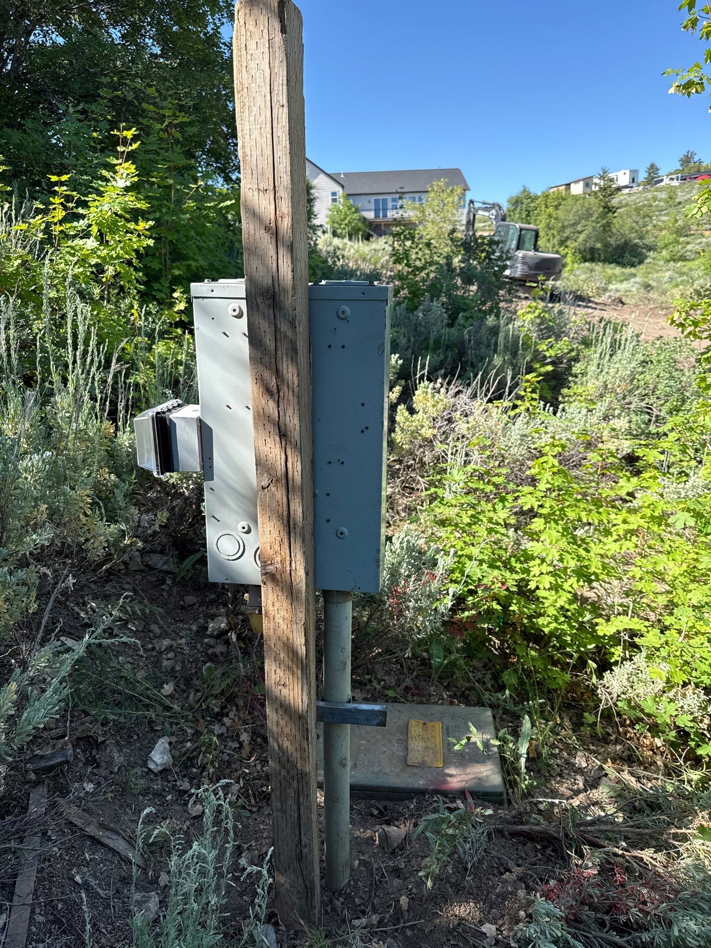Bear Lake Cabin temp power #1 by H&H Electrical Services 