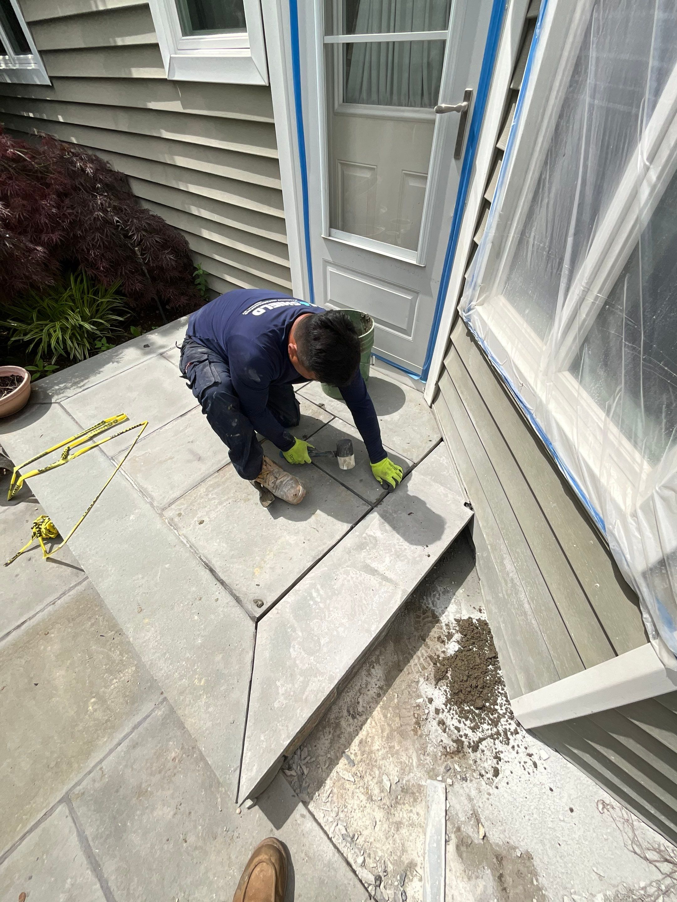 Woods Dr, Roslyn, NY 11576 by A.M. Shield Waterproofing, Corp.