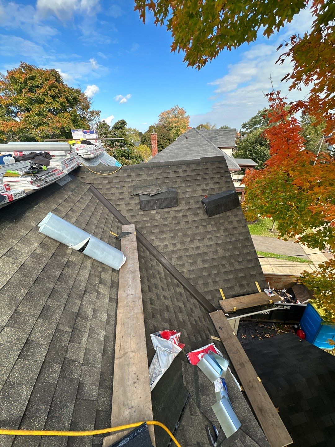 Residential Roofing Installation using Asphalt GAF HDZ by Artisan Roofing & Home Improvements Inc.