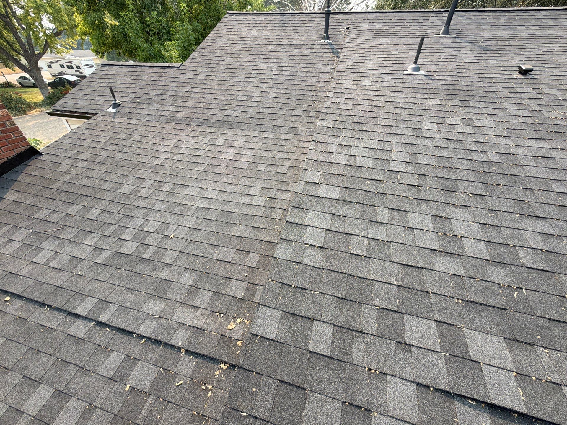 Parma Residential Roof Replacement with Gray Architectural Shingles by Olive Roofing