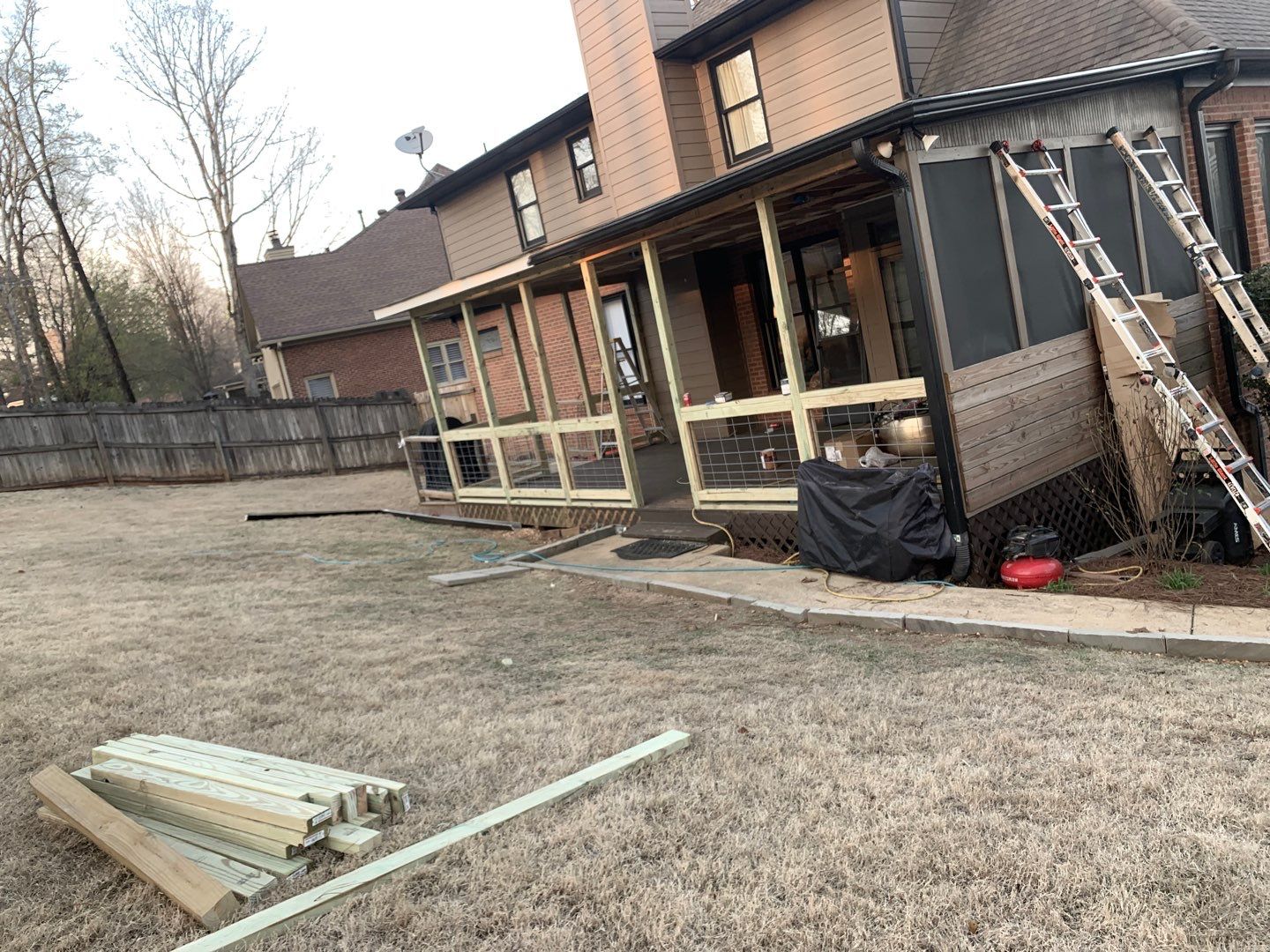 Lake Crest Circle - Roof and Deck Installation  by Pillar and Pine