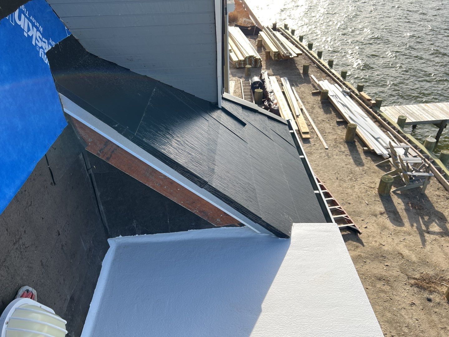 Tesla Solar Roof Long Beach Island New Jersey by American Home Contractors