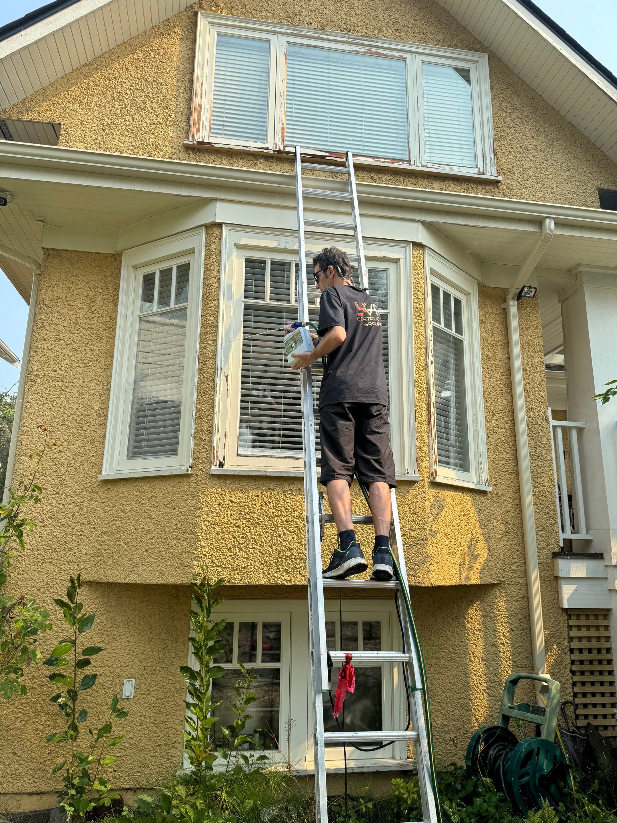 Fascia & Trim Painting - 25th st-  West Vancouver by YVR Construction Group