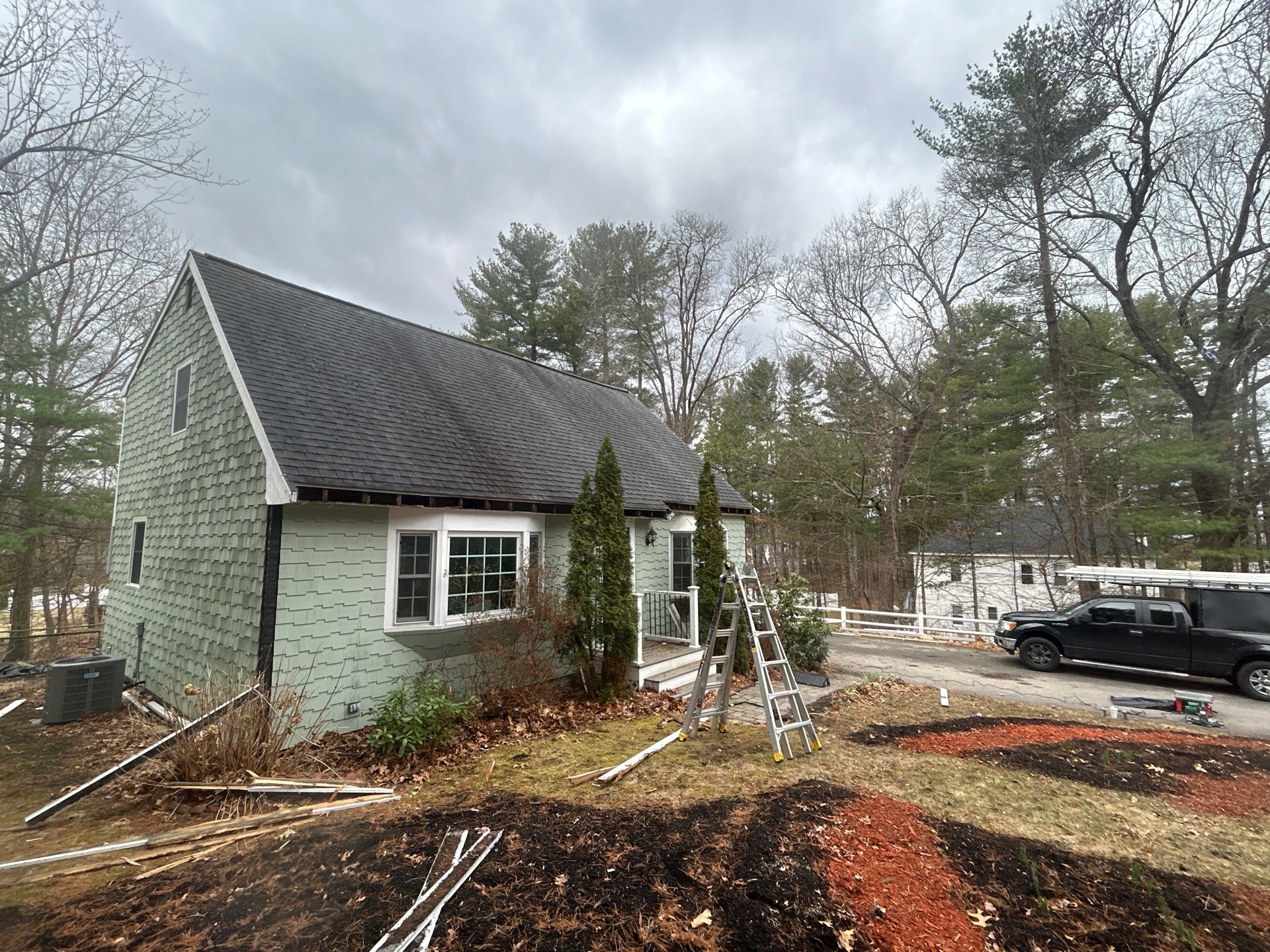 PVC Fascia & Corner Board Replacement — Billerica, MA by Mighty Dog Roofing of Greater Middlesex County
