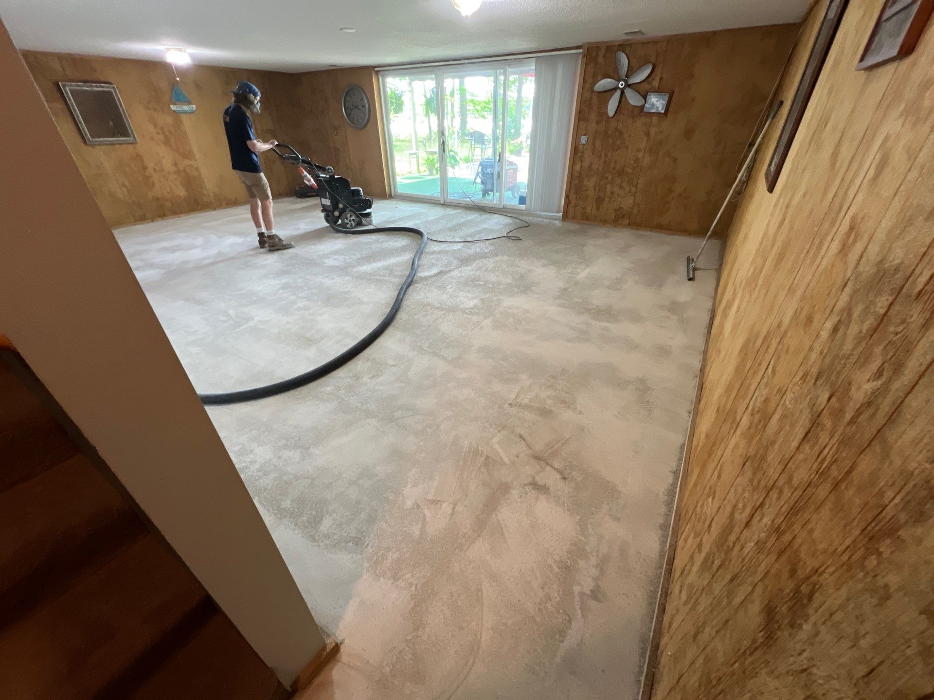 Beautiful & Resilient: Basement Epoxy Flake Floor Makeover by Gordon Painting