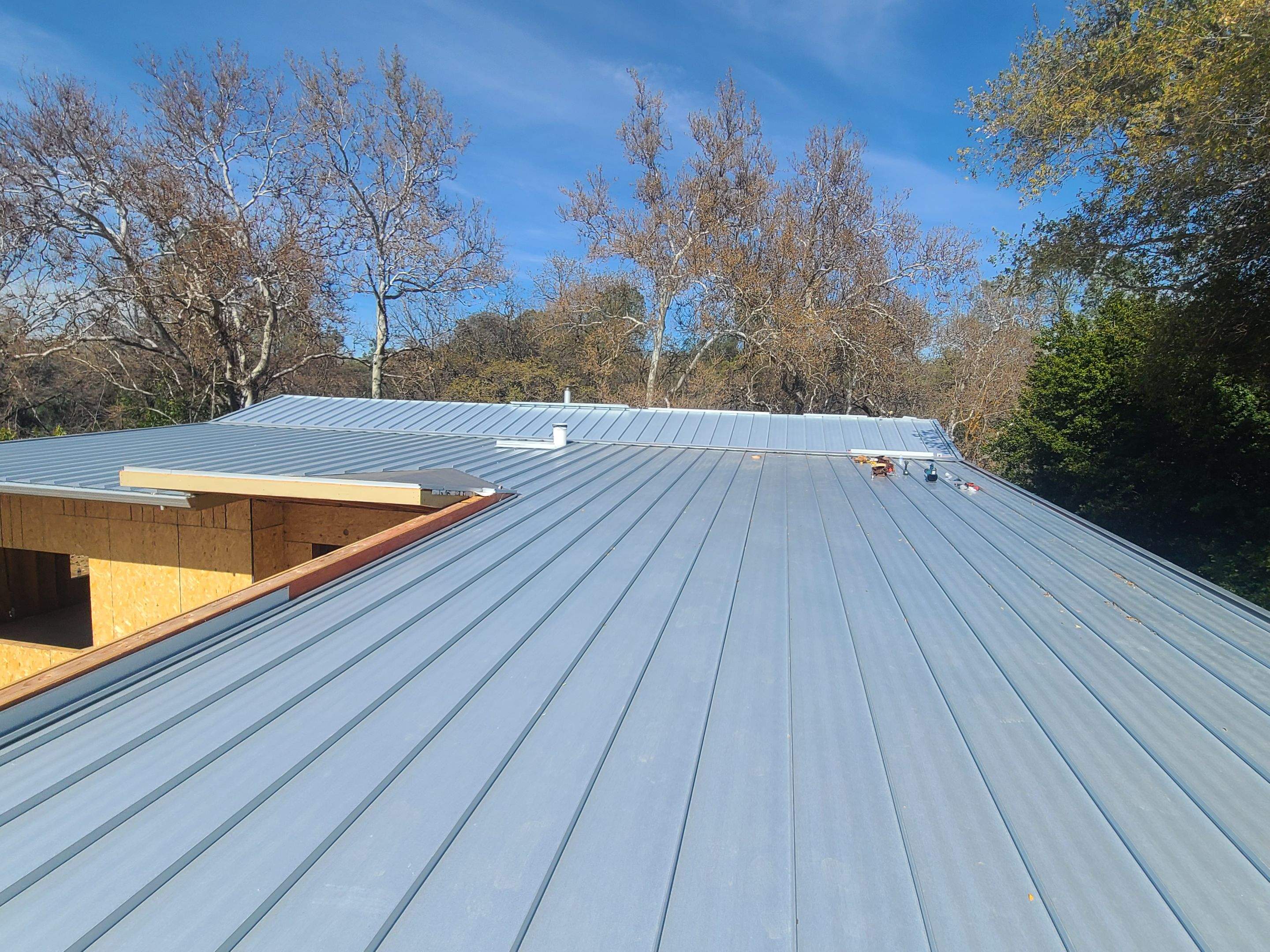Chico Metal Roof by Butte Roofing Company License #567600