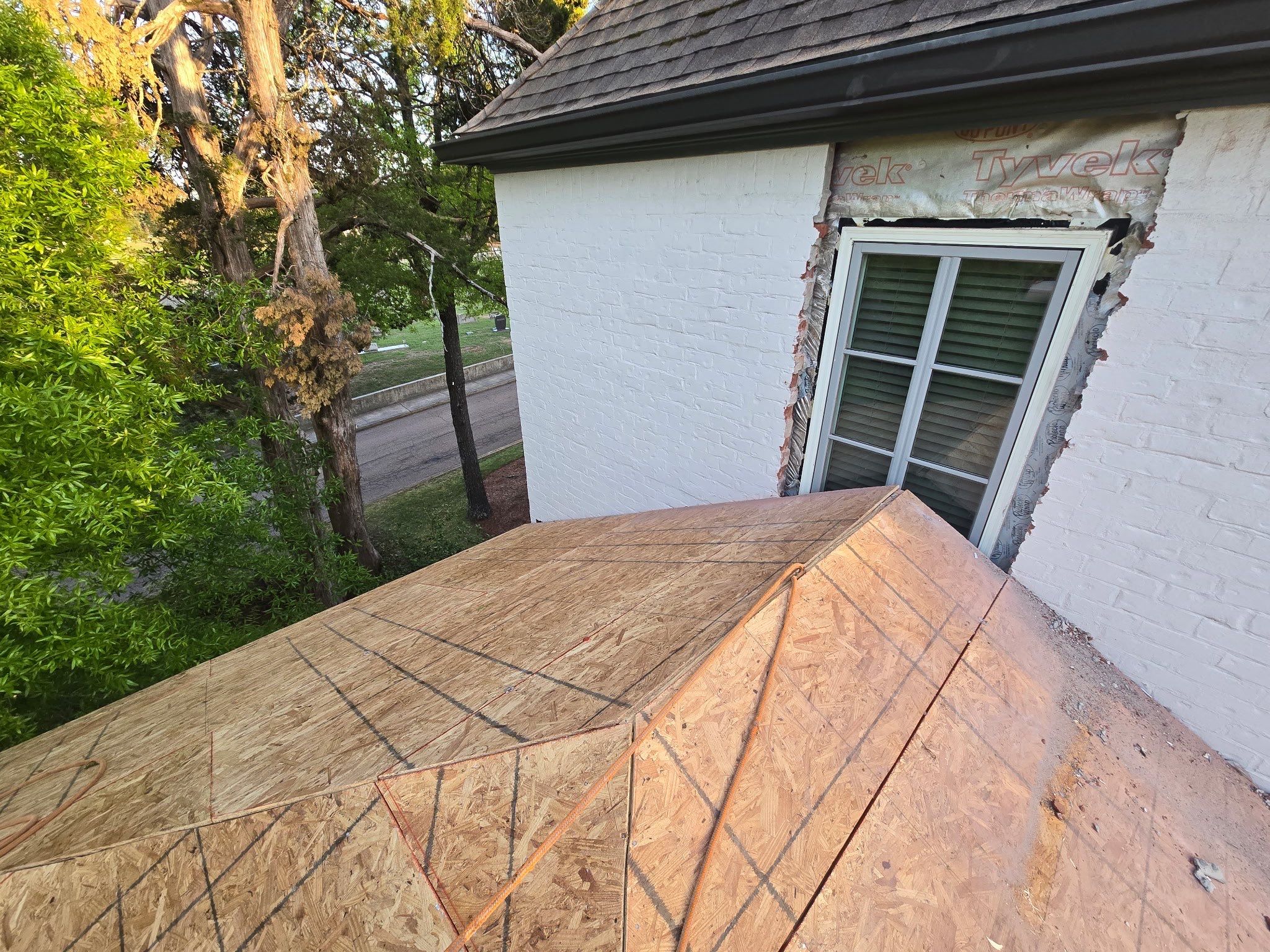 Residential Roof Replacement and Two-Story Porch Addition in Oxford by Revival Roofing Services