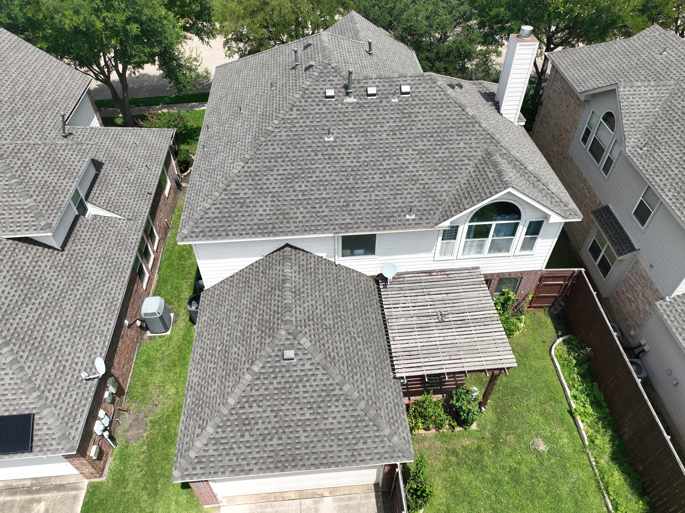 Residential Roofing Installation using GAF Timberline HDZ Weathered Wood by OneSource Roofing and Restoration