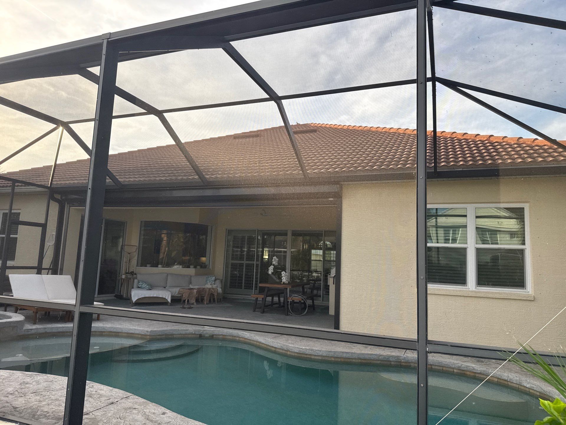 Roof Cleaning & Gutter Brightening | The Inlets Community | Manatee River | Bradenton, FL by Sunshine AquaWash