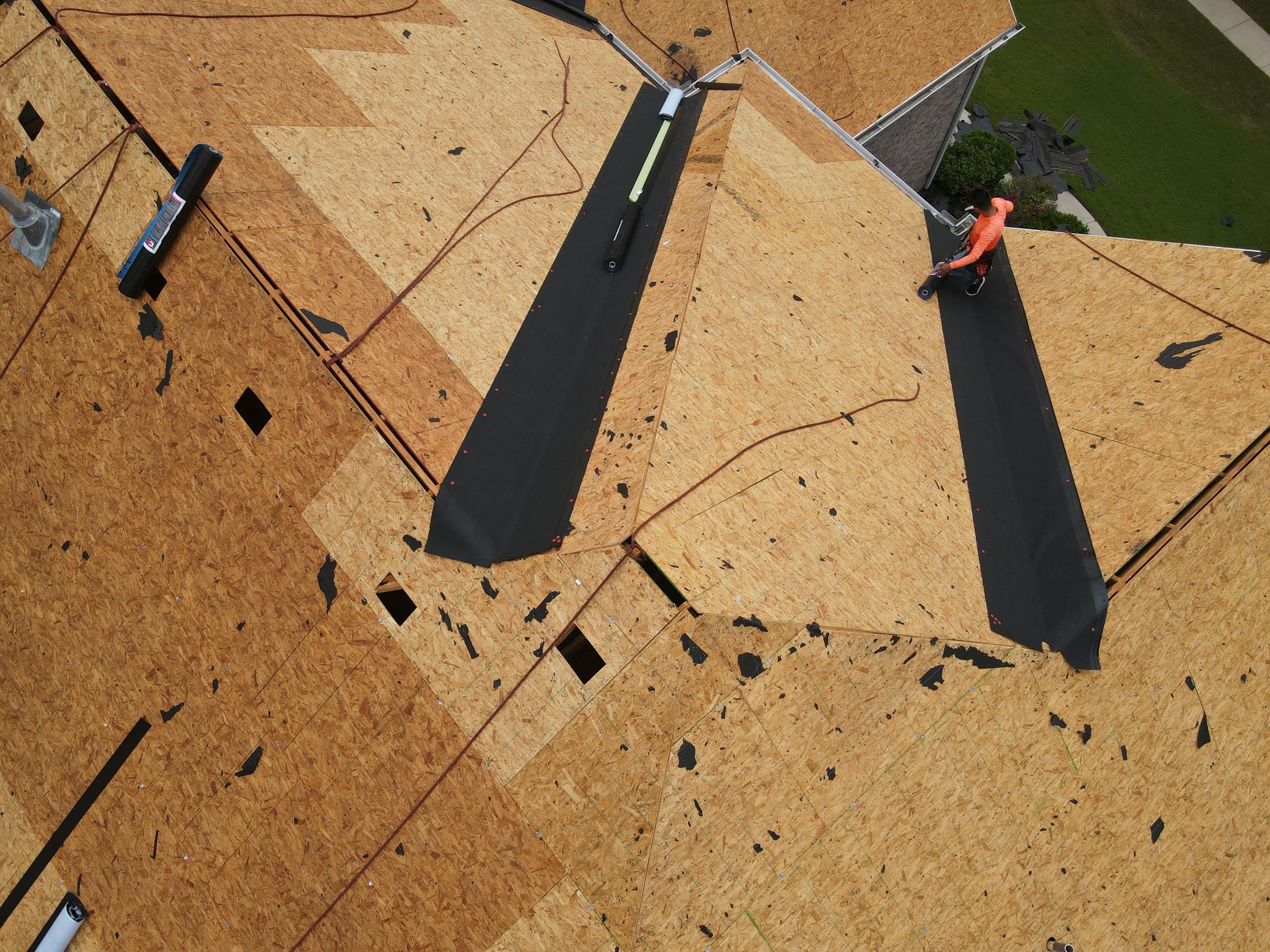 Residential Roofing Installation using Owens Corning by Inspector Roofing and Restoration
