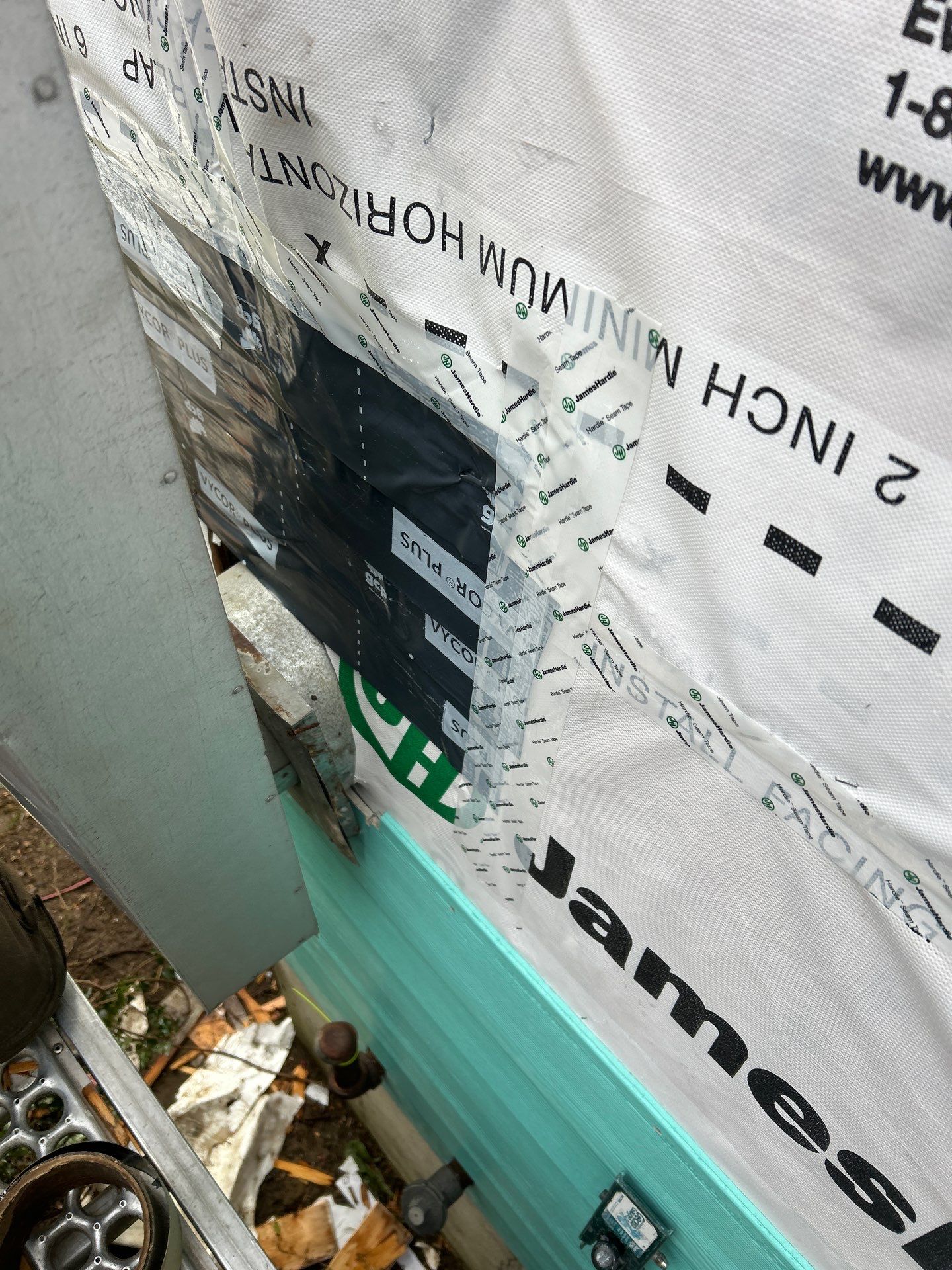 James Hardie siding in Dream Collection color - Dighton, MA by UBrothers Construction