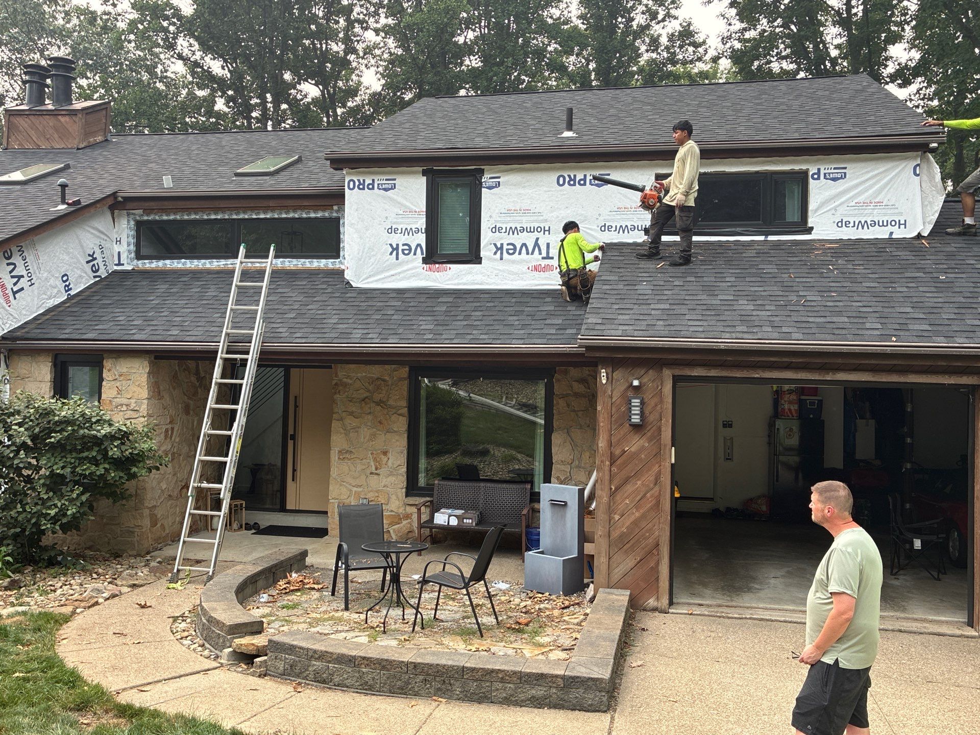 James Hardie Board and Batten Midnight Black Renovation in Wexford by Ideal Siding Pittsburgh